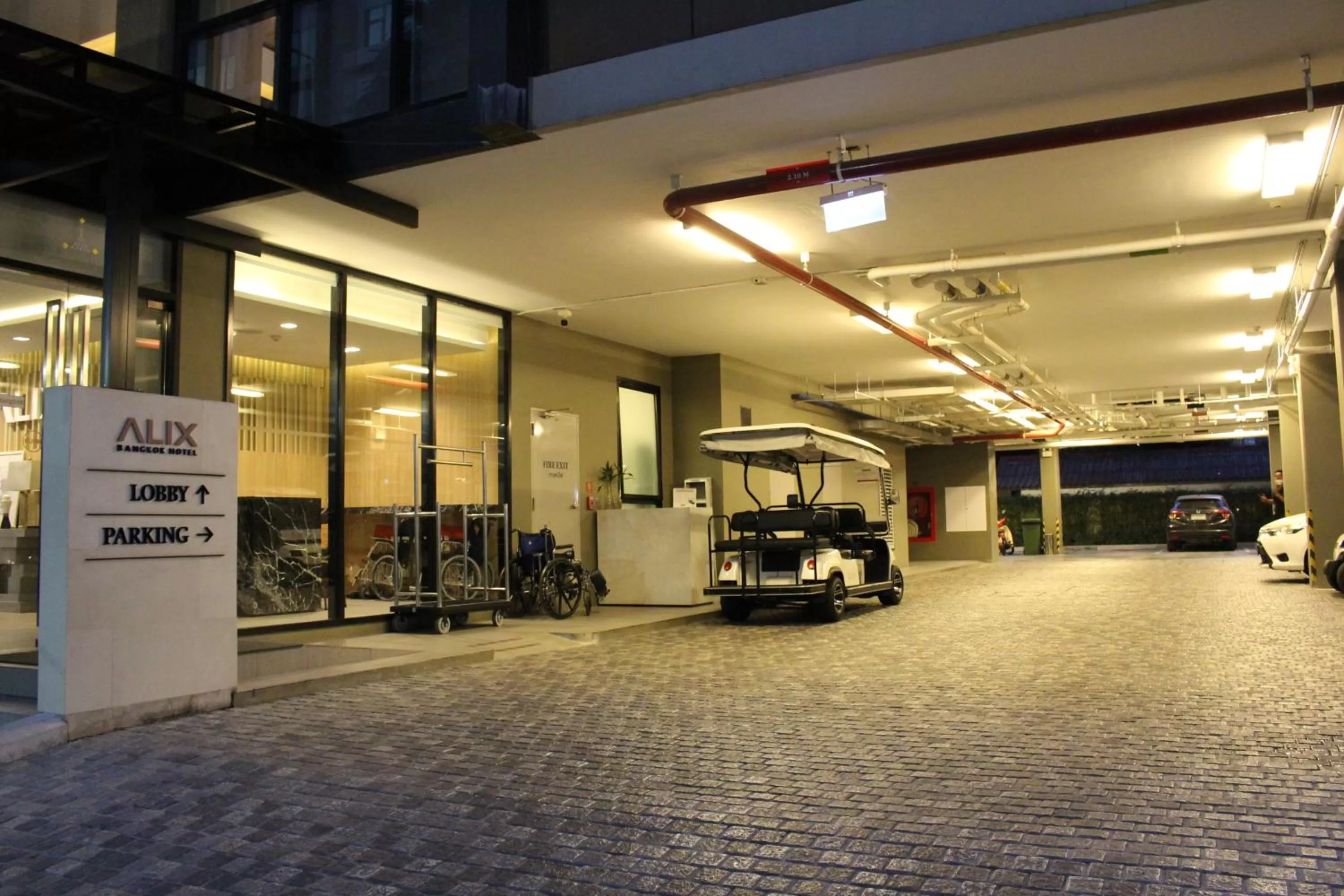 Property building in Alix Bangkok Hotel