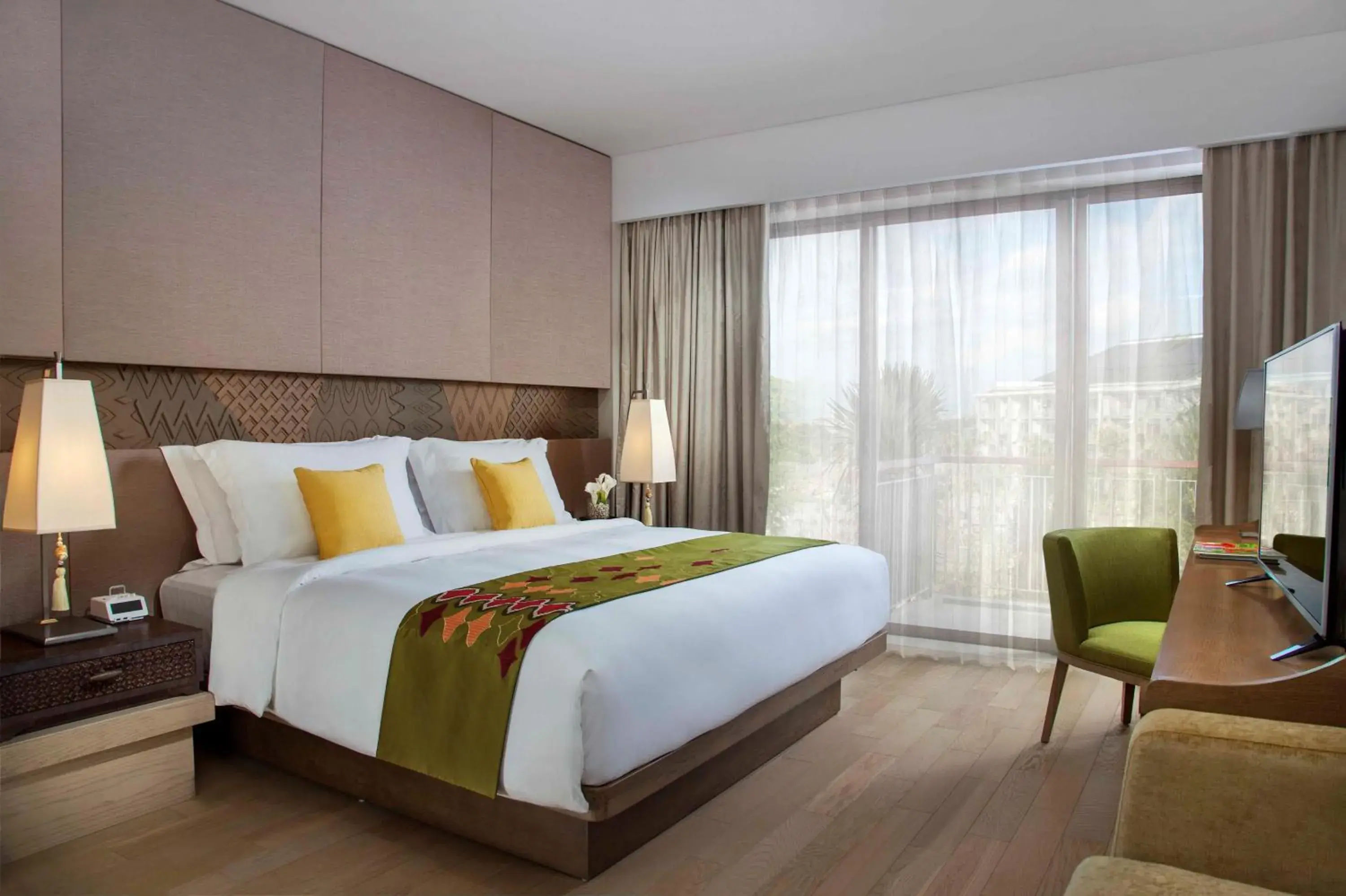 Bed in Mövenpick Resort & Spa Jimbaran Bali