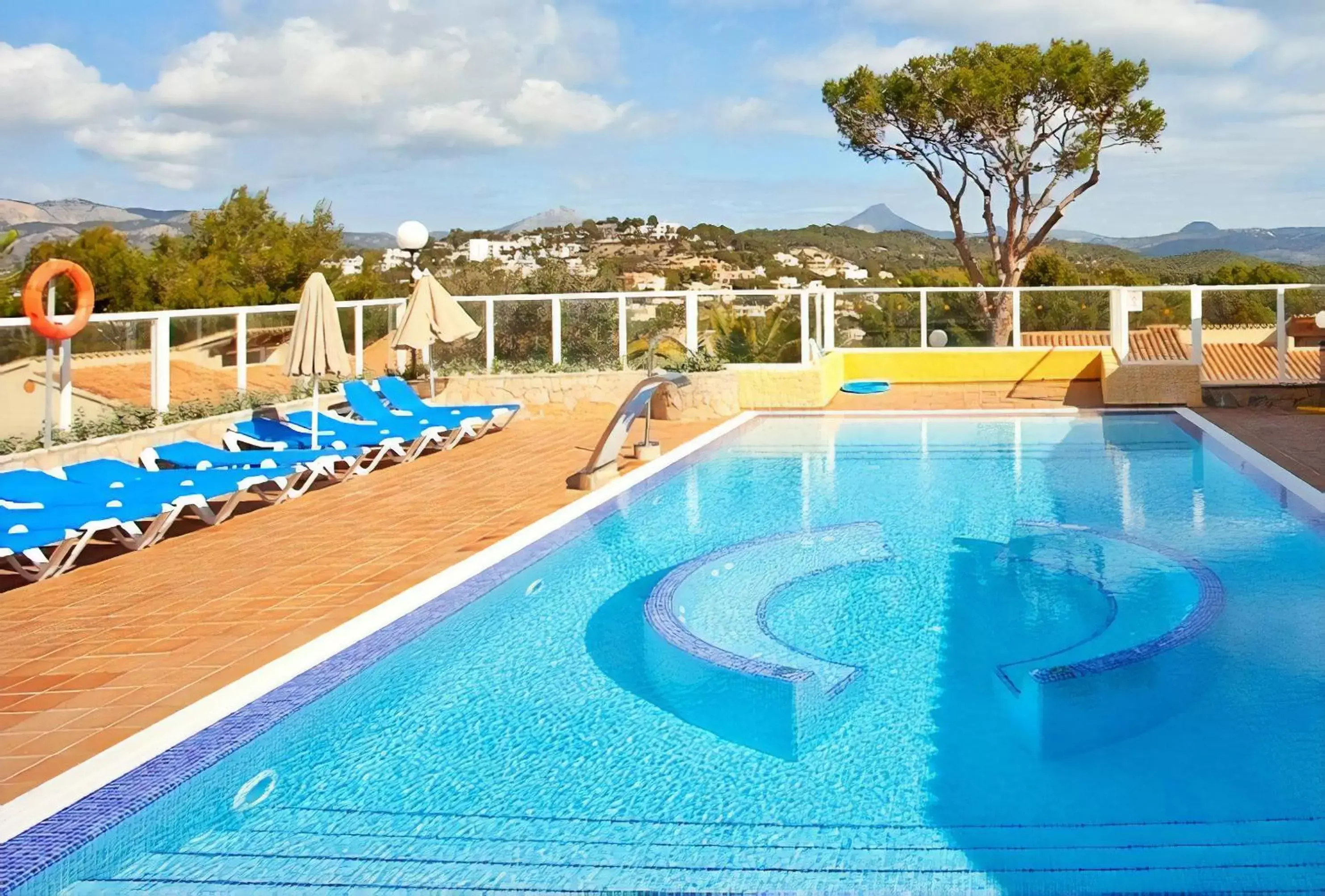 Mountain view, Swimming Pool in Club Santa Ponsa