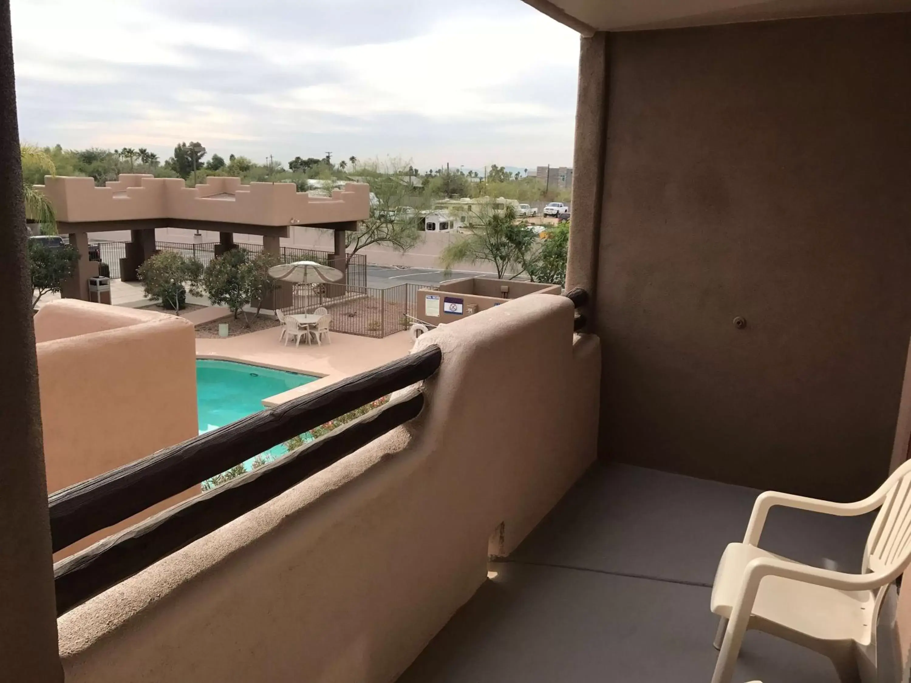Balcony/Terrace in Best Western Apache Junction Inn