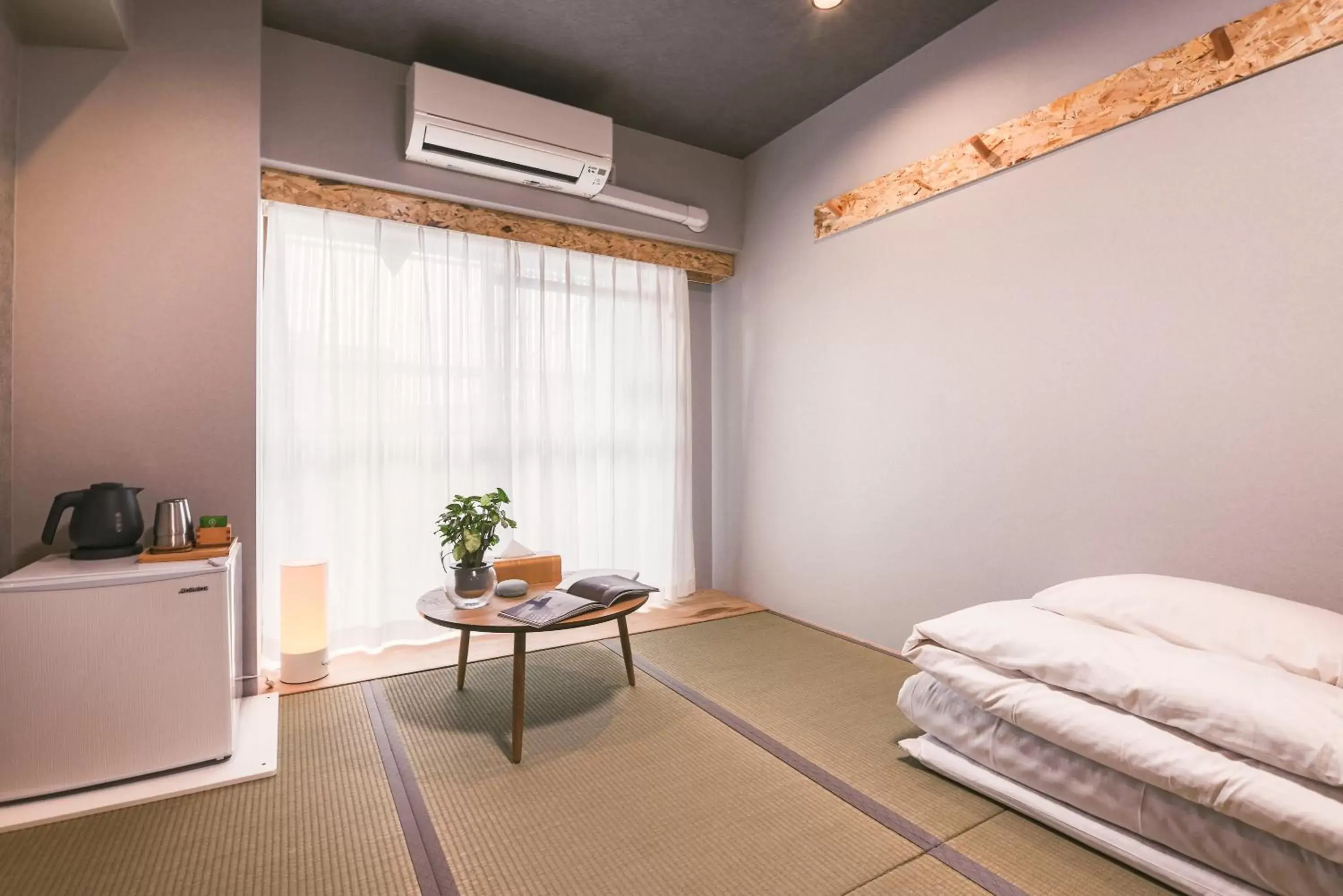 Bed in WAYFARER Kyoto Shijo Bed in WAYFARER Kyoto Shijo