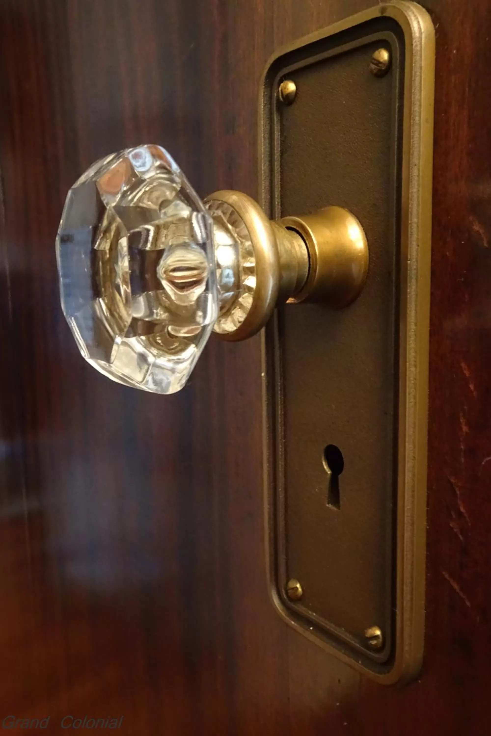 Decorative detail, Bathroom in Grand Colonial Bed and Breakfast