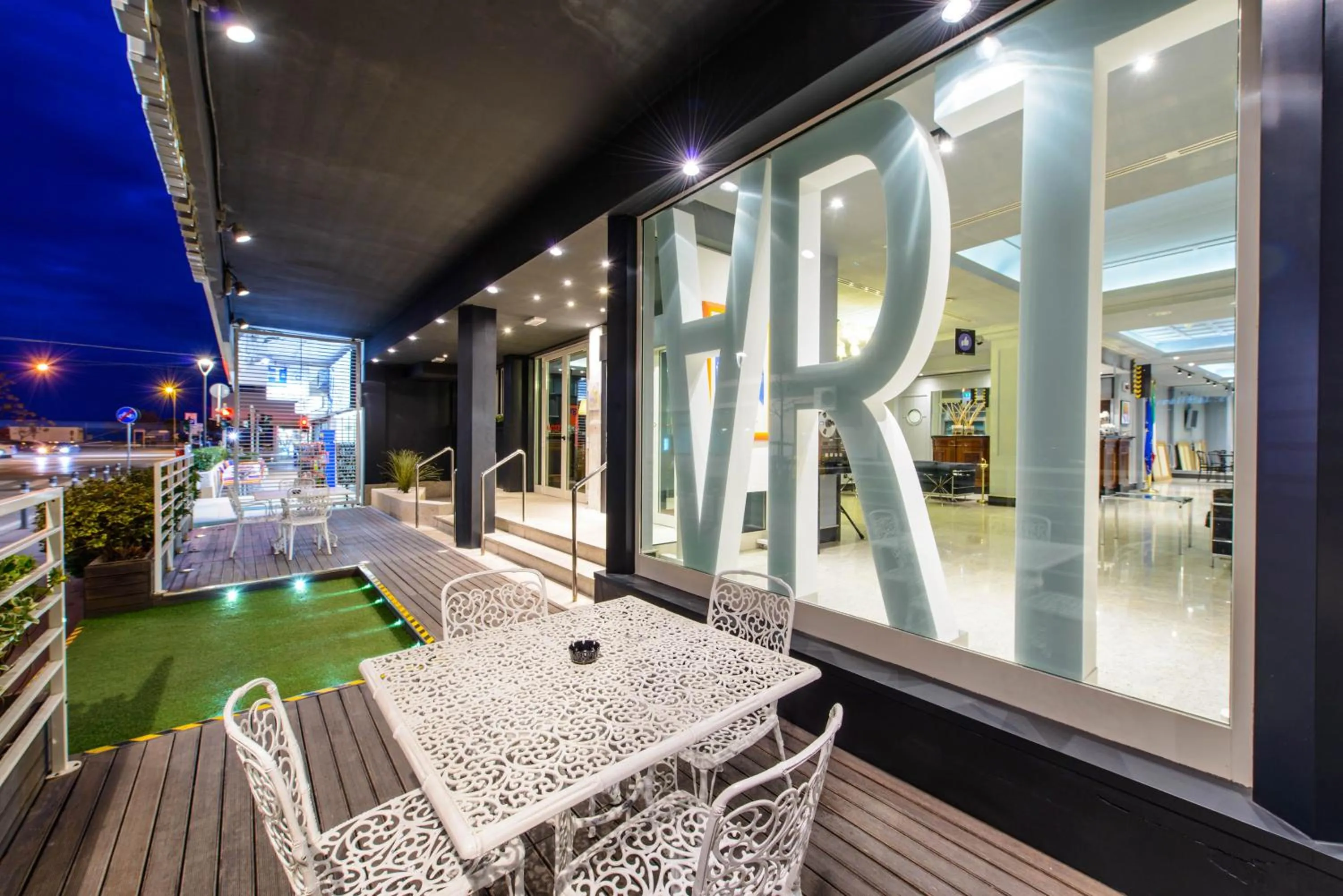 Bird's eye view in Admiral Art Hotel