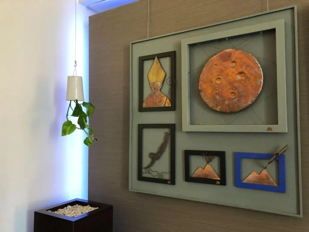 Lobby or reception in Hotel Cimarosa