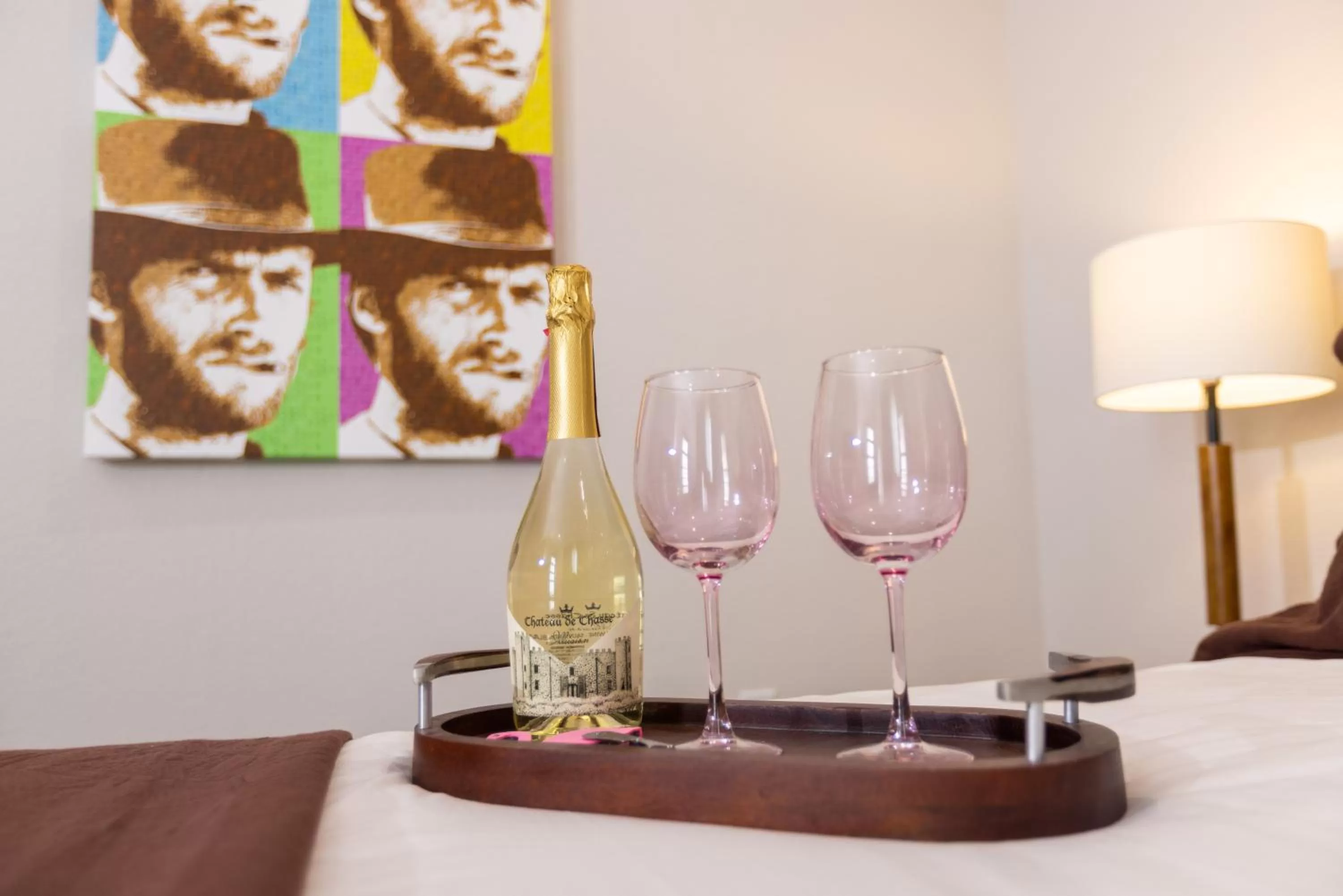 Decorative detail, Bed in The Bentley Hotel on 290