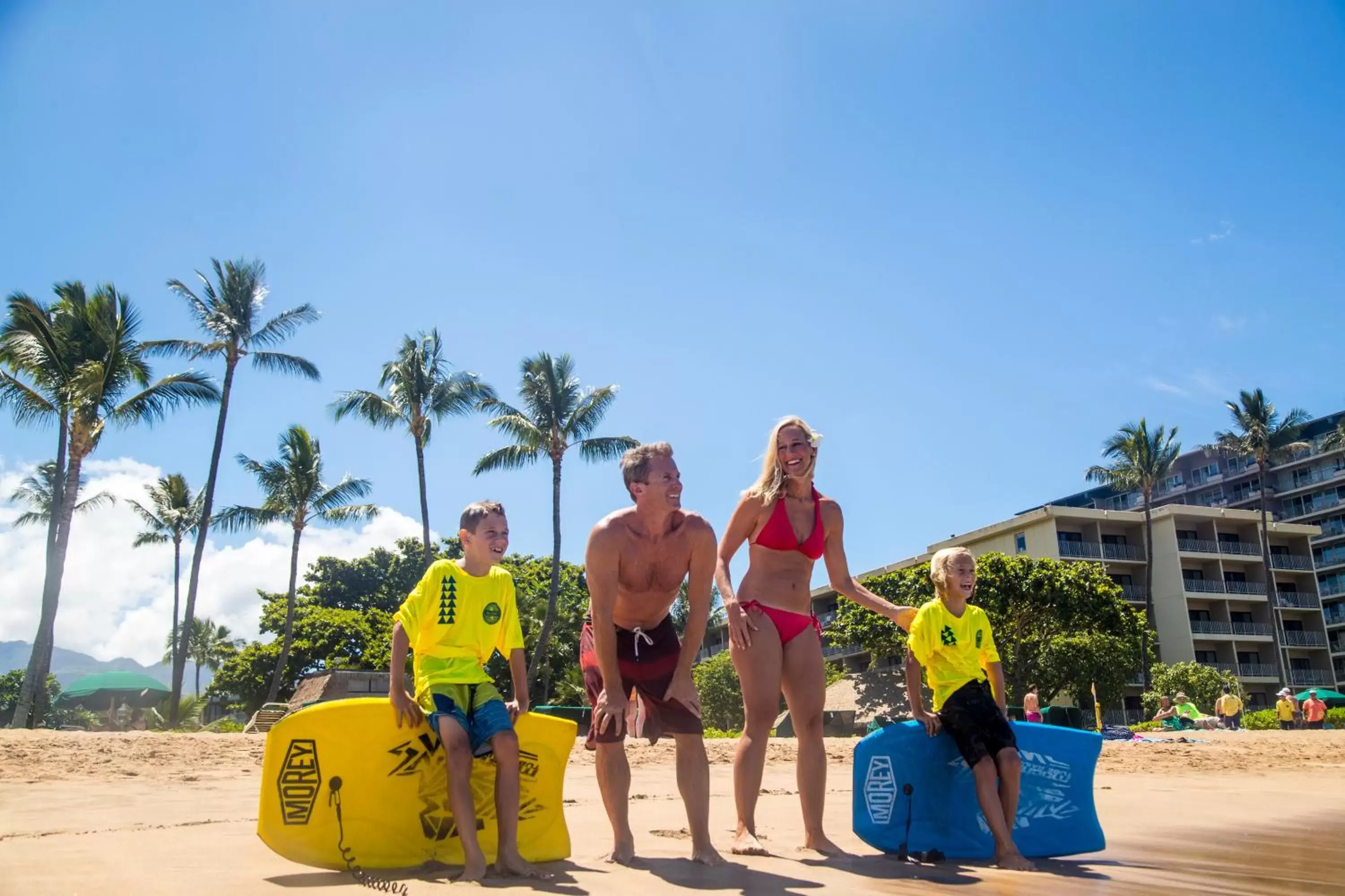 Beach, Guests in OUTRIGGER Kāʻanapali Beach Resort