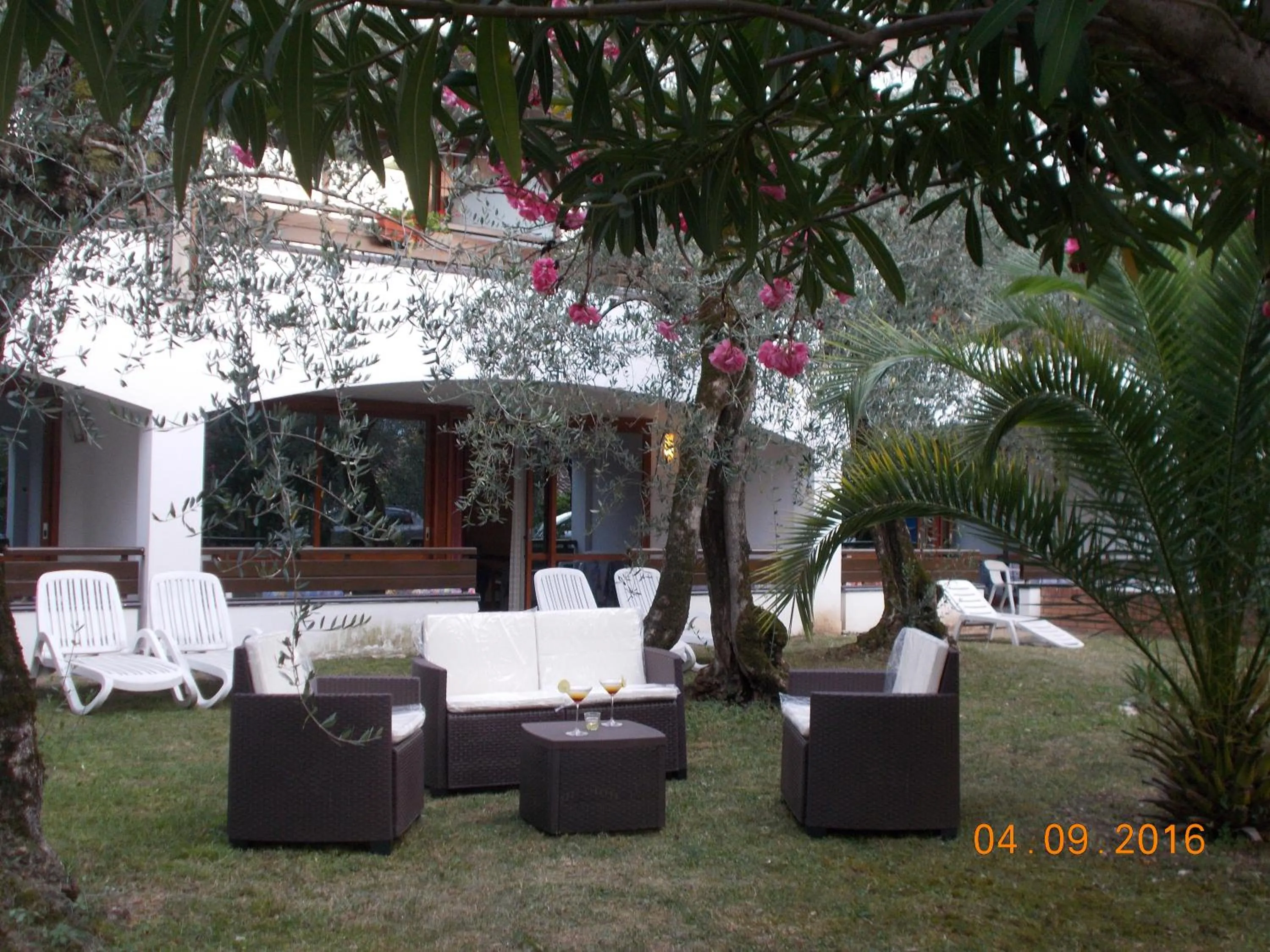 Garden in Hotel Laura Christina