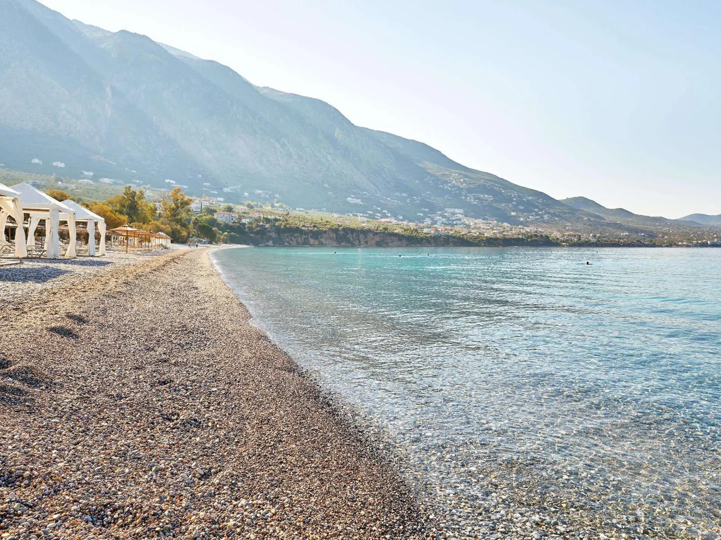 Beach in Grecotel Filoxenia Hotel