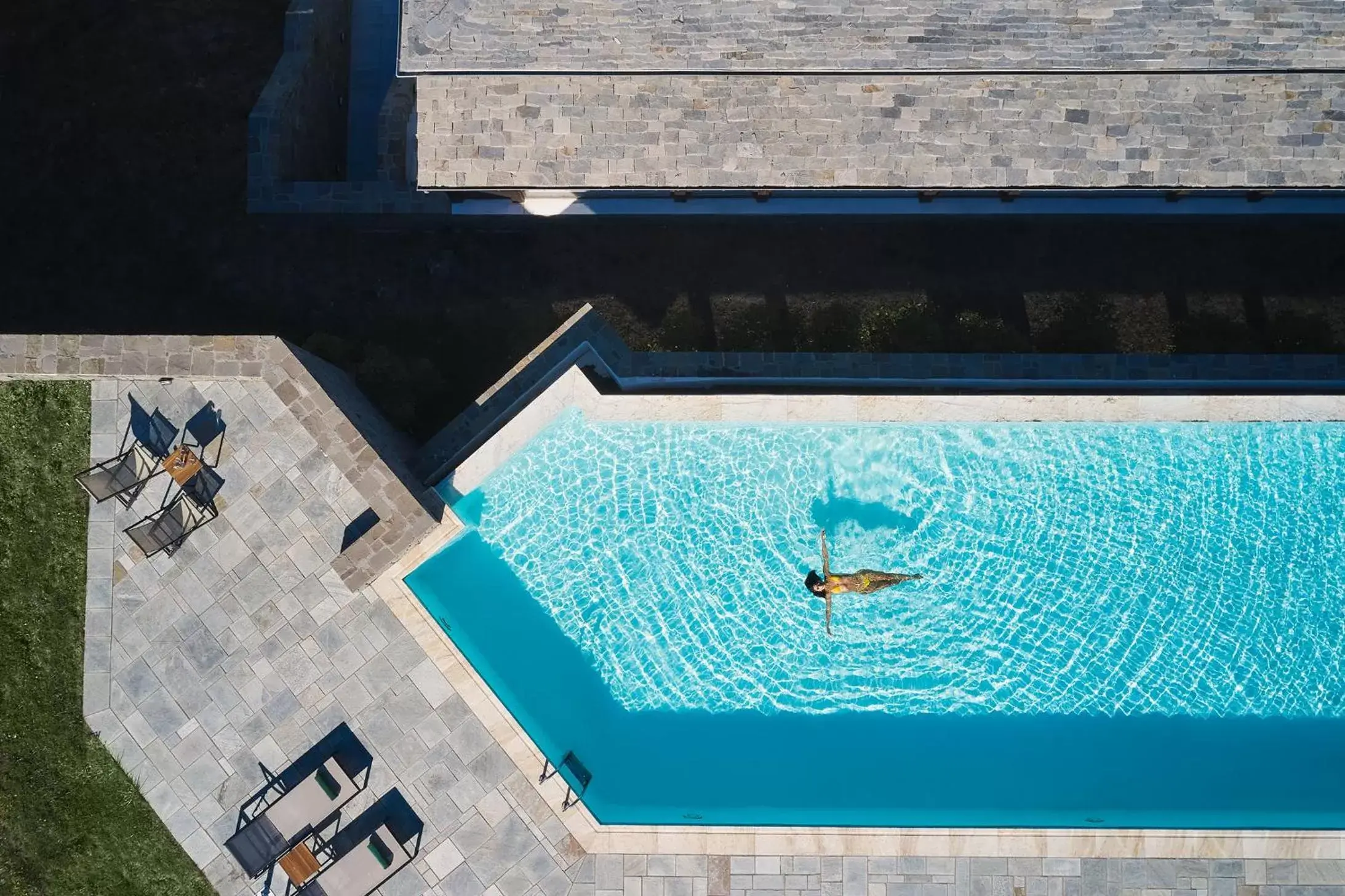 Swimming pool in Grand Forest Metsovo - Leading Hotels of the World Swimming pool in Grand Forest Metsovo - Leading Hotels of the World