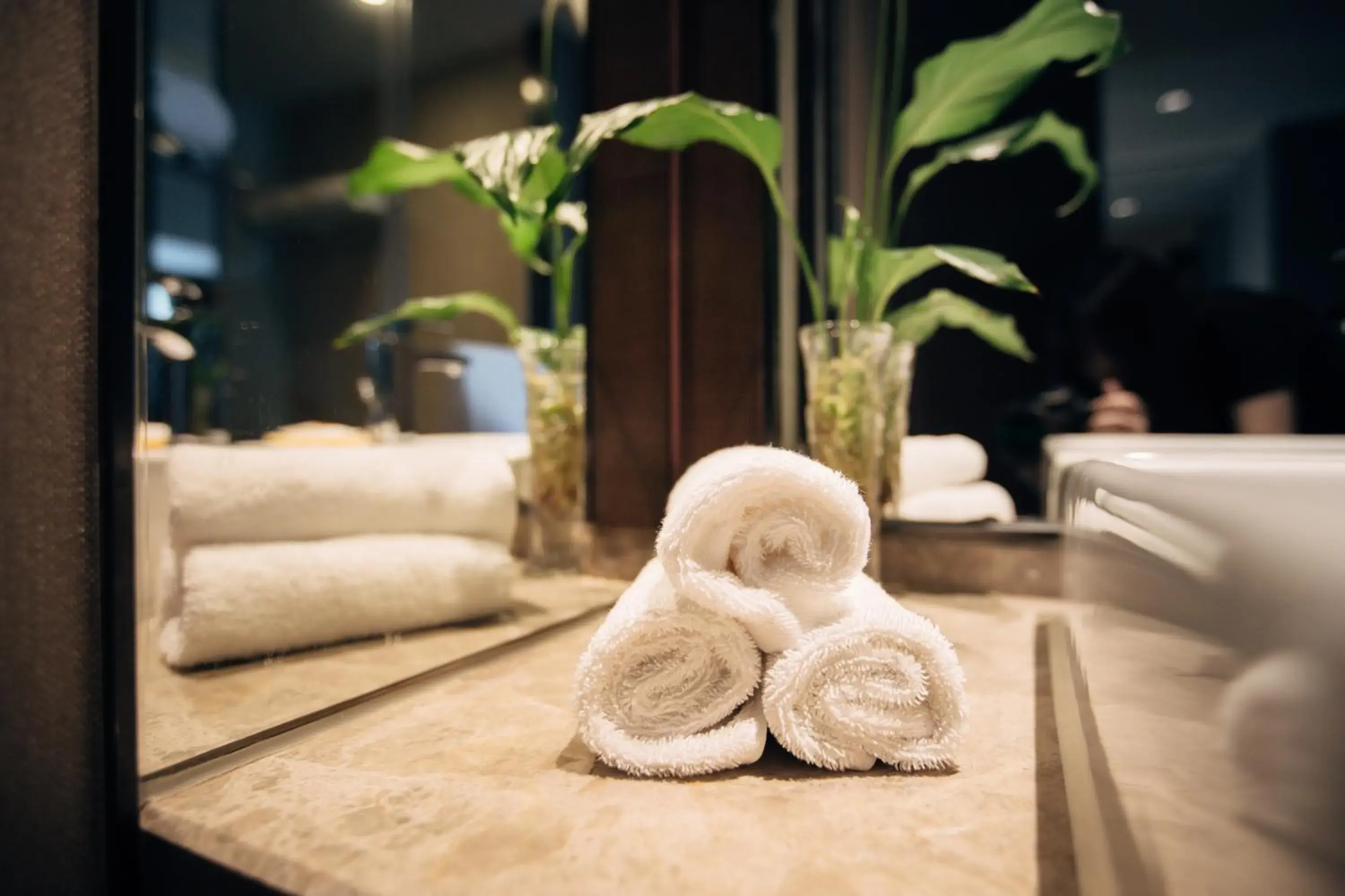 Bathroom in The Qube Hotel Xinqiao