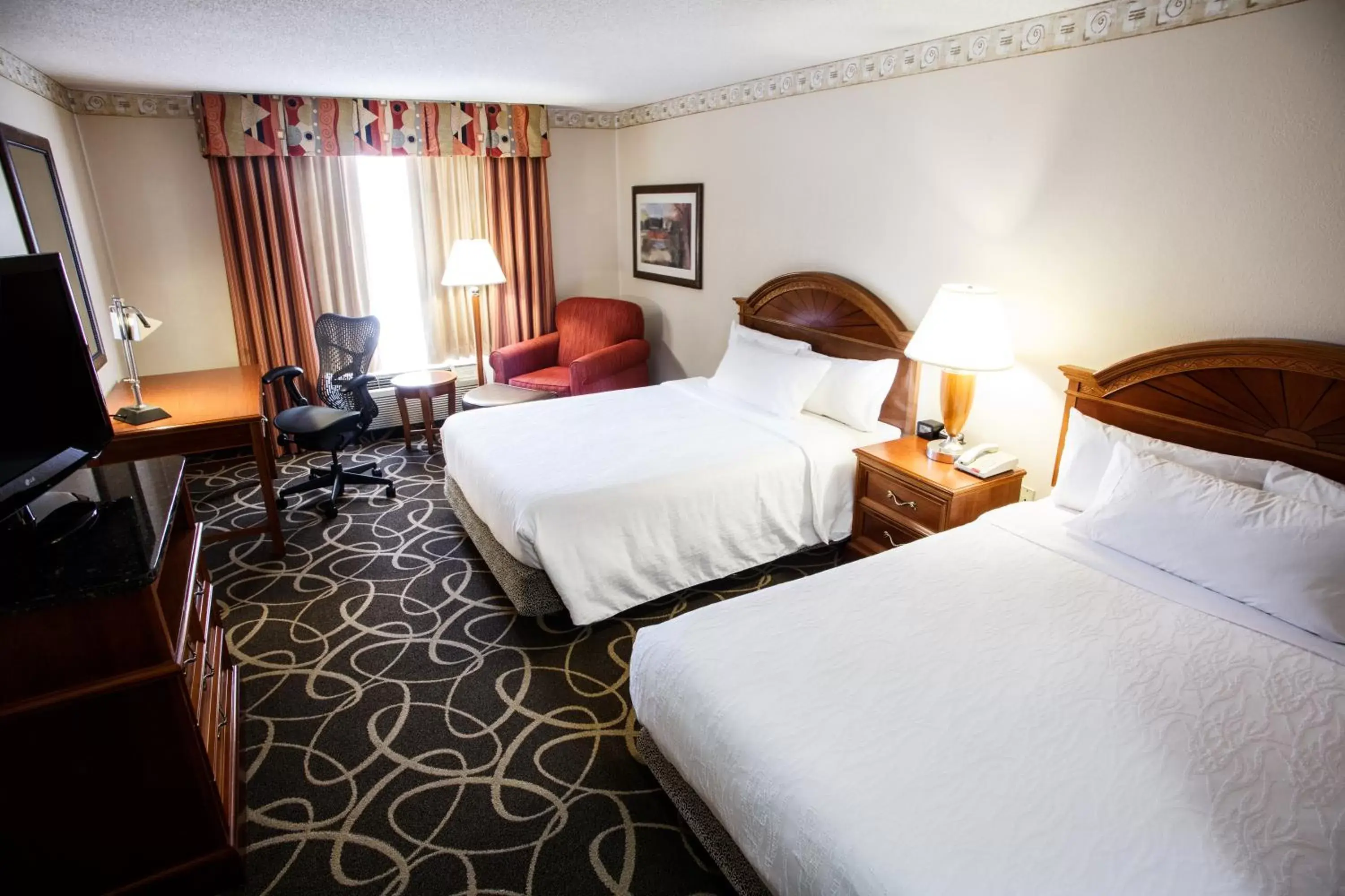 Bed in Hilton Garden Inn Gettysburg