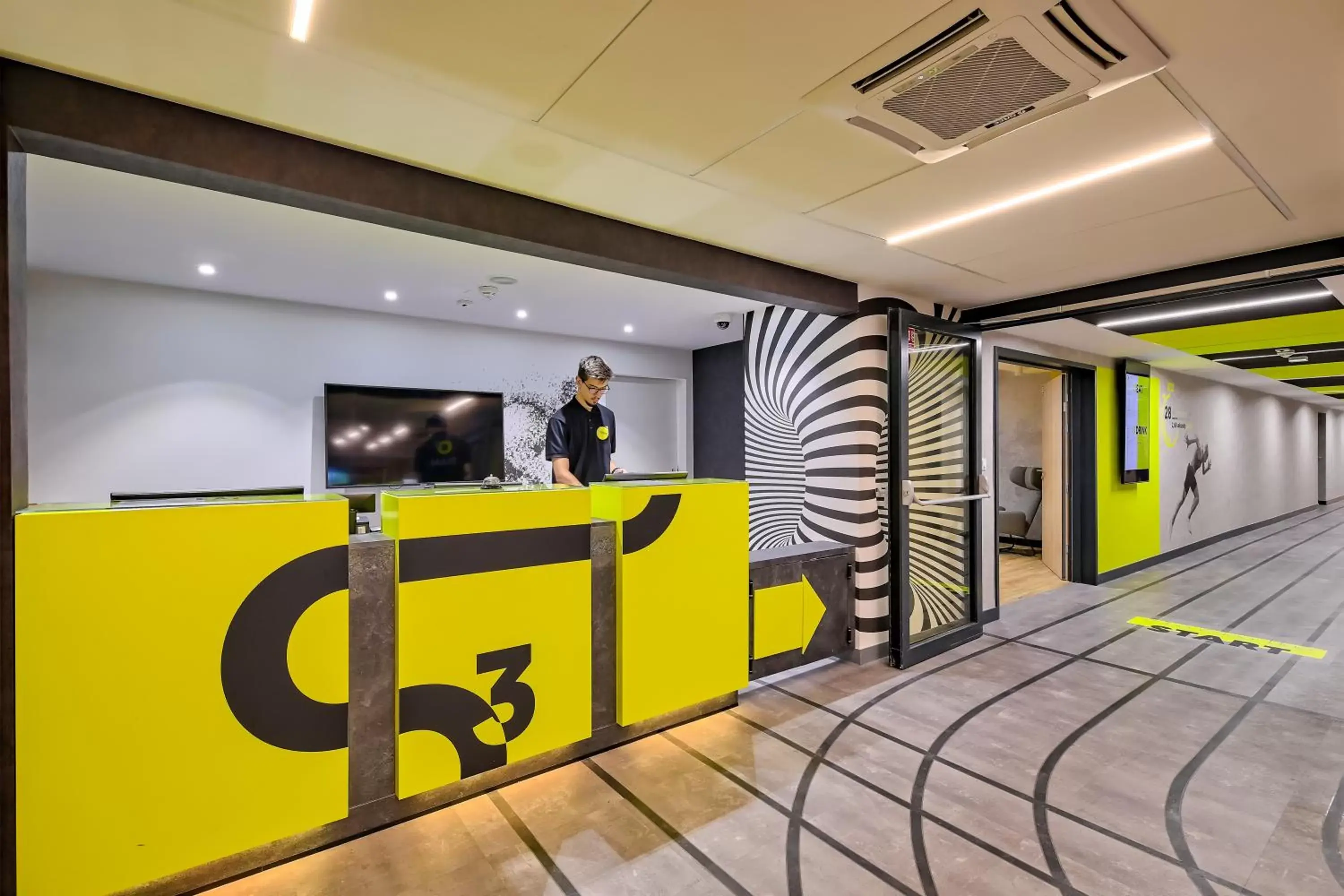 Lobby or reception in o3Hotel Lobby or reception in o3Hotel