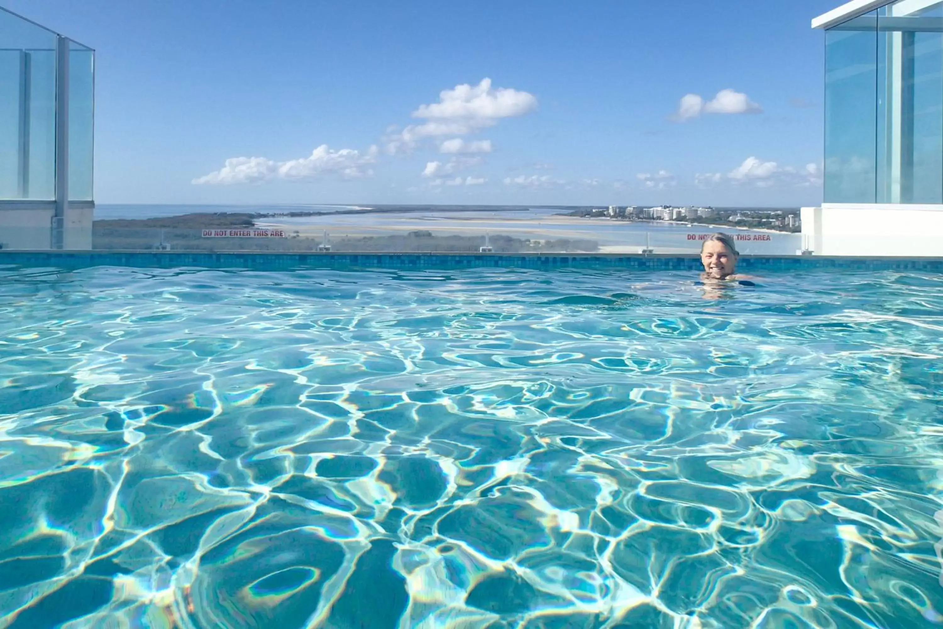 Natural landscape, Swimming Pool in Pumicestone Blue Resort