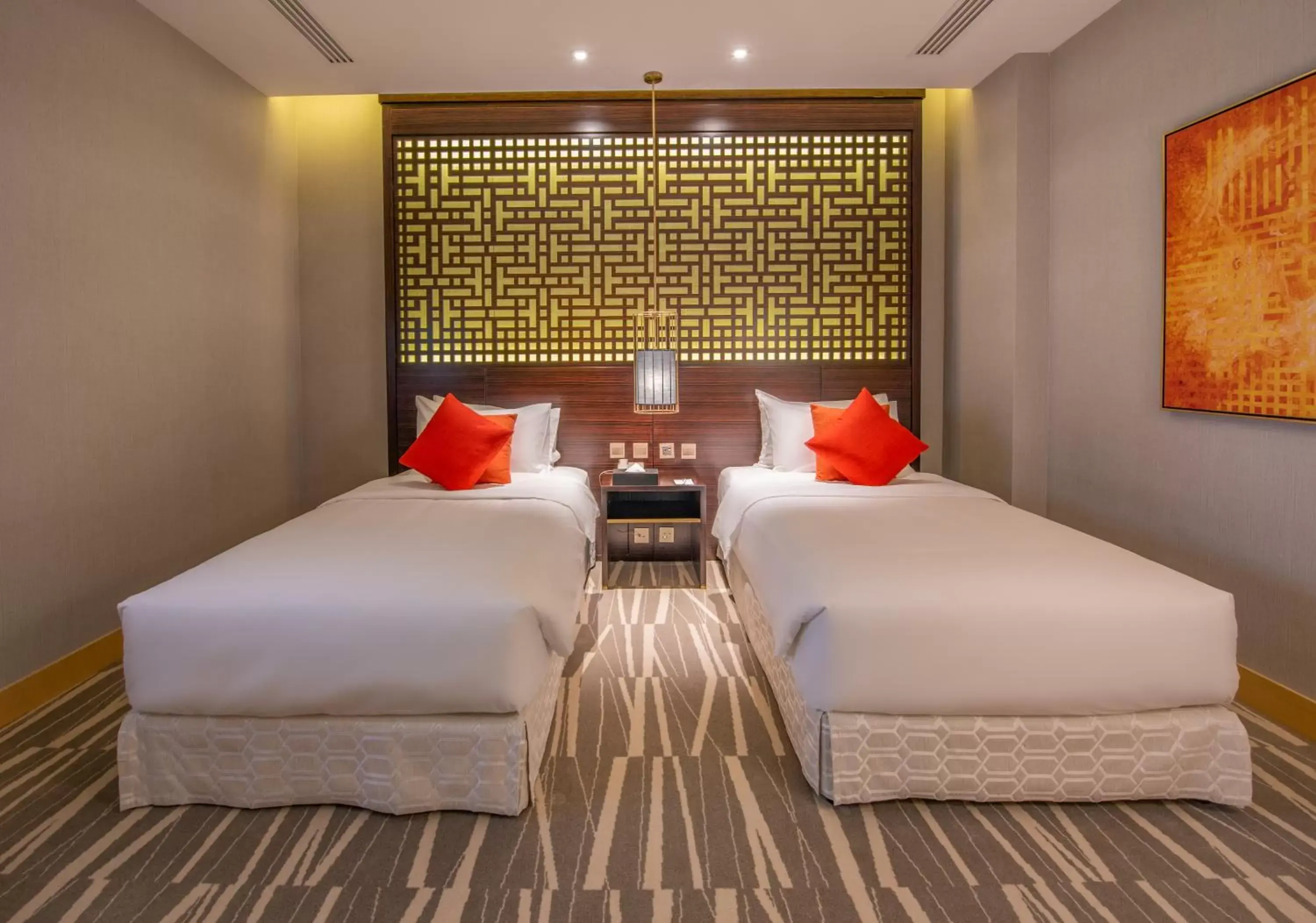 Bedroom, Bed in Ramada Hotel & Suites by Wyndham Al Qassim