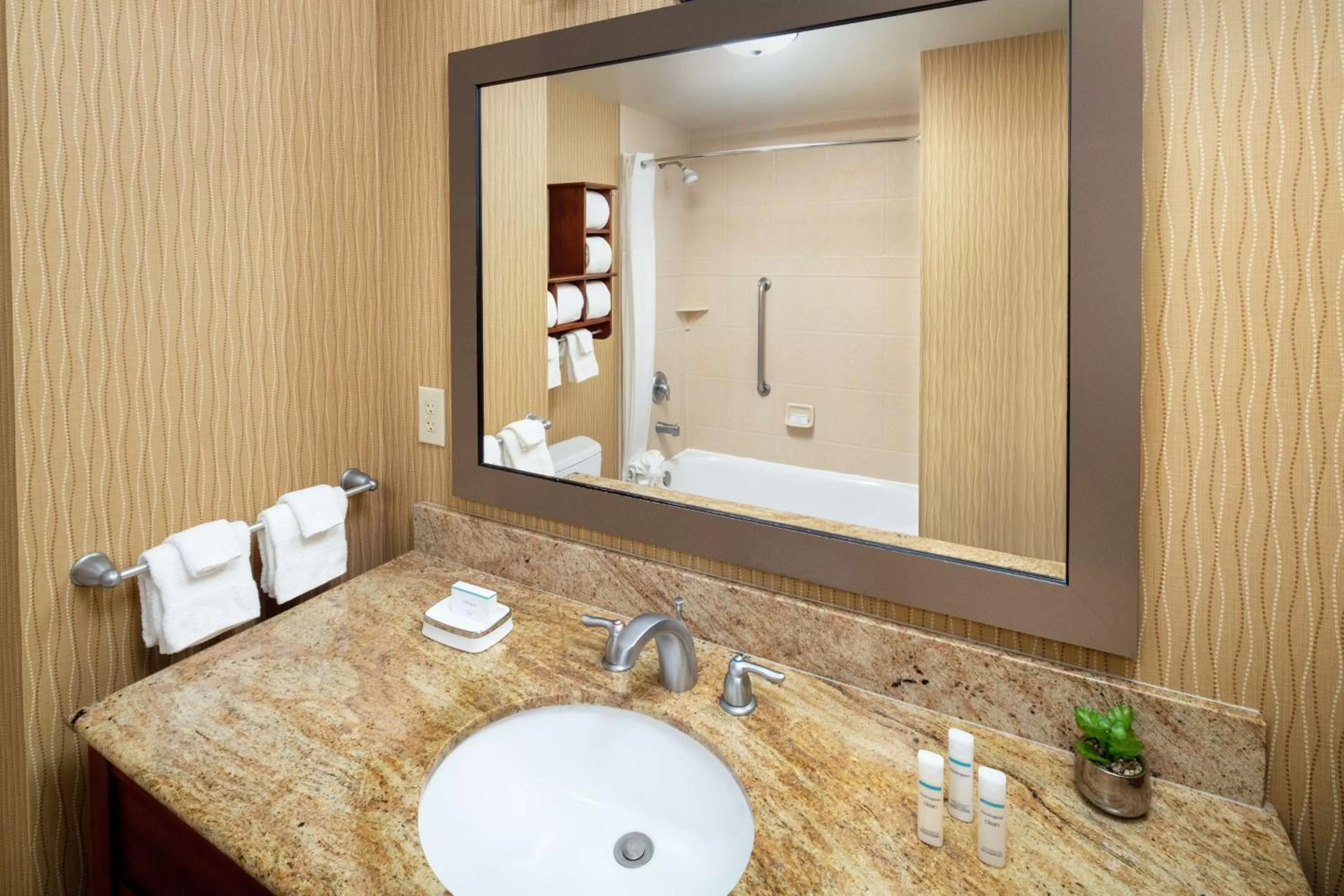 Bathroom in Hampton Inn & Suites Scottsdale at Talking Stick