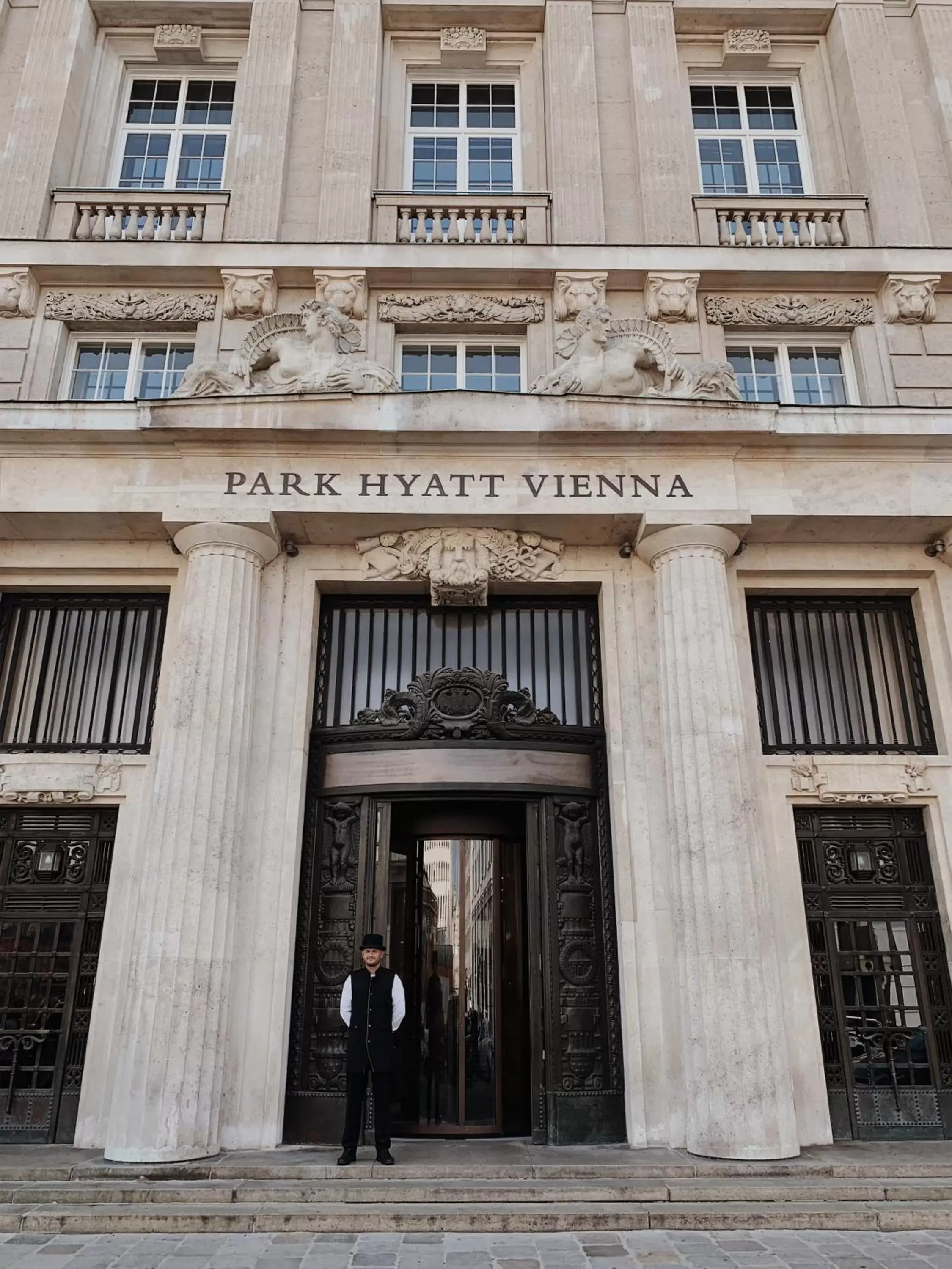 Property building in Park Hyatt Vienna