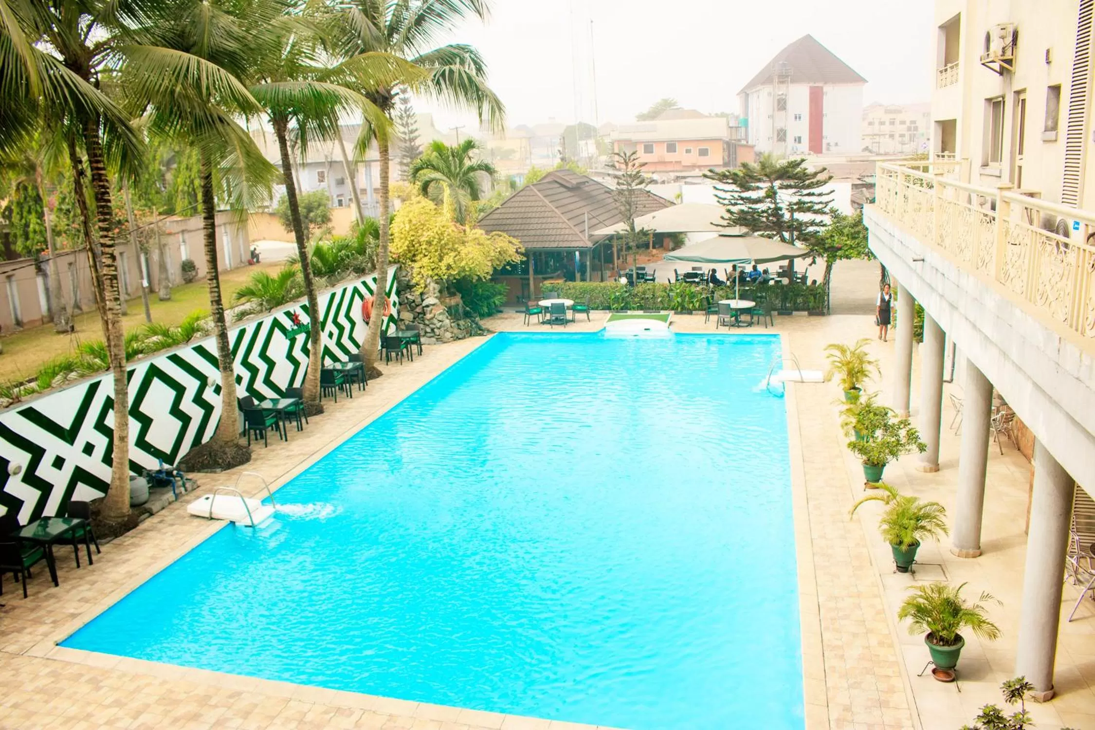 Pool View in Bougainvillea Hotels