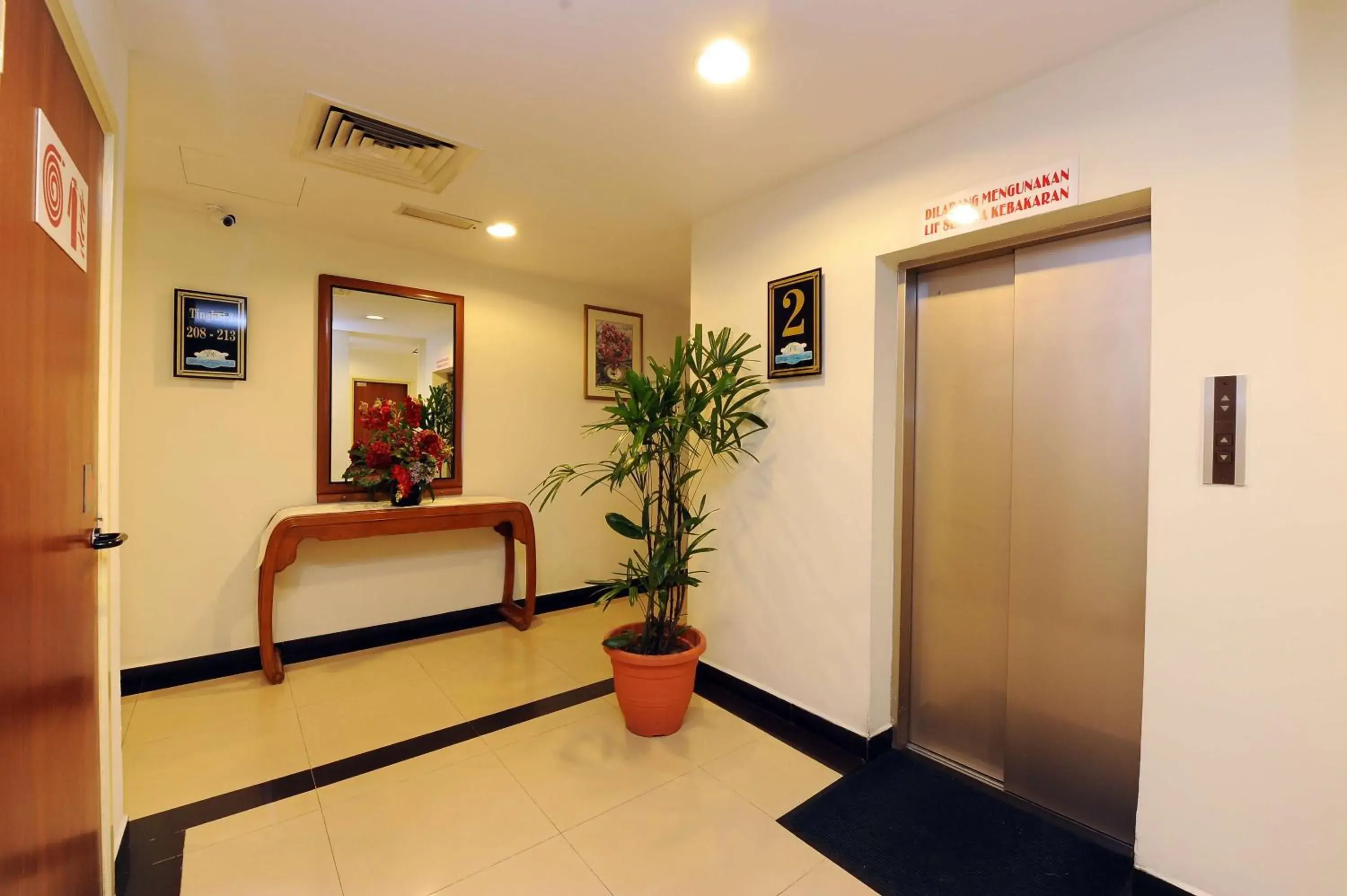 Floor plan, Lobby/Reception in Palm Inn Ampang Point