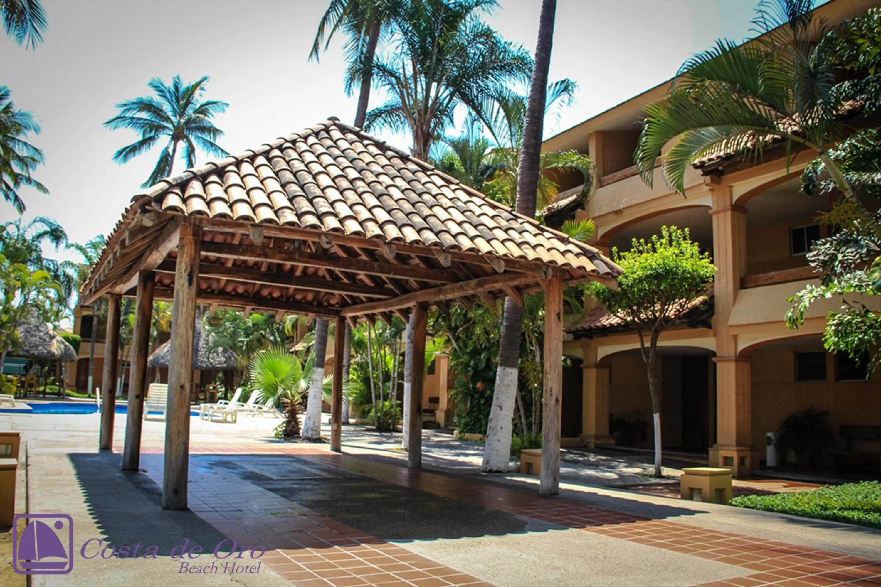 Patio in Hotel Margaritas