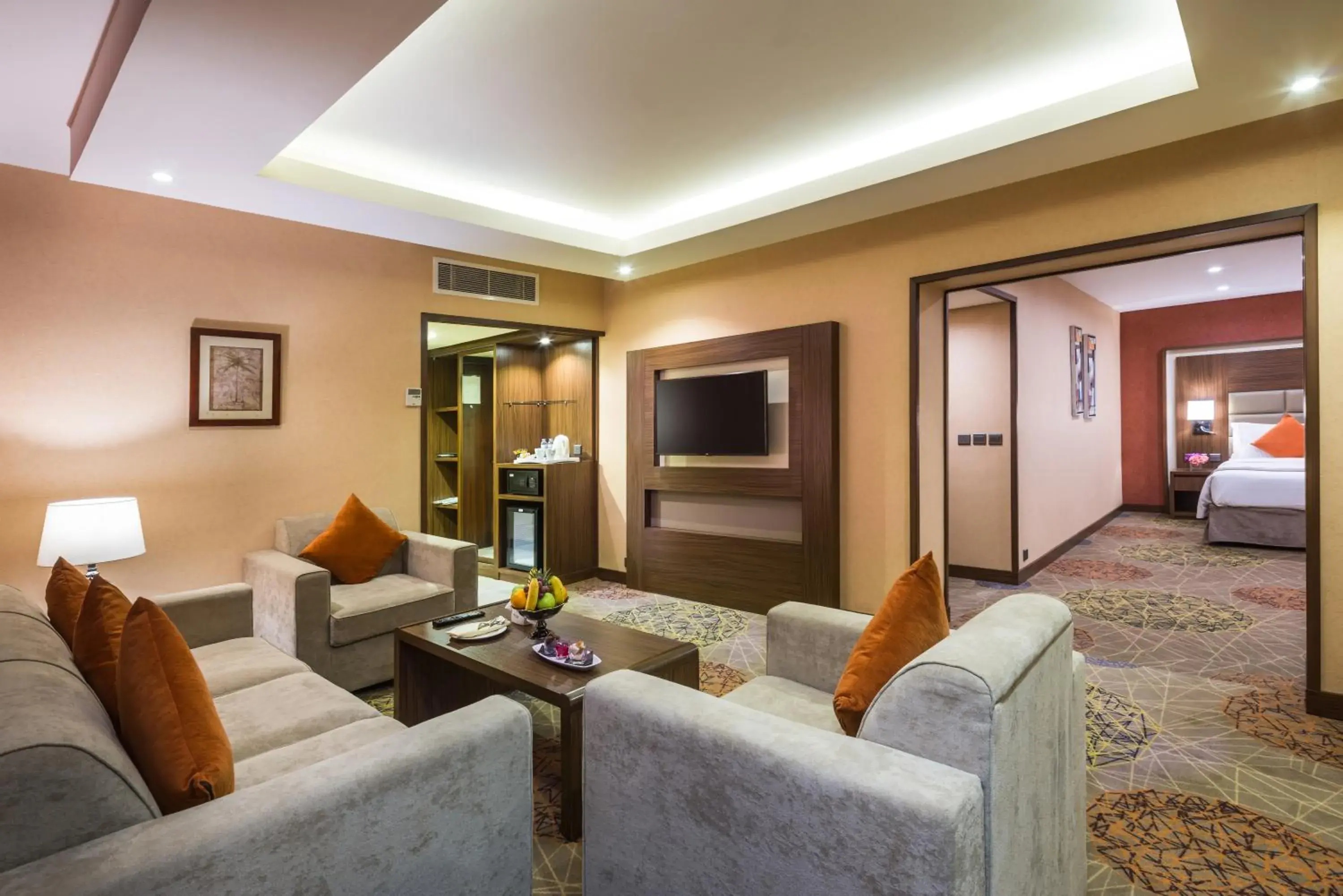 Living room, Seating Area in Golden Tulip Qasr Al Nasiriah