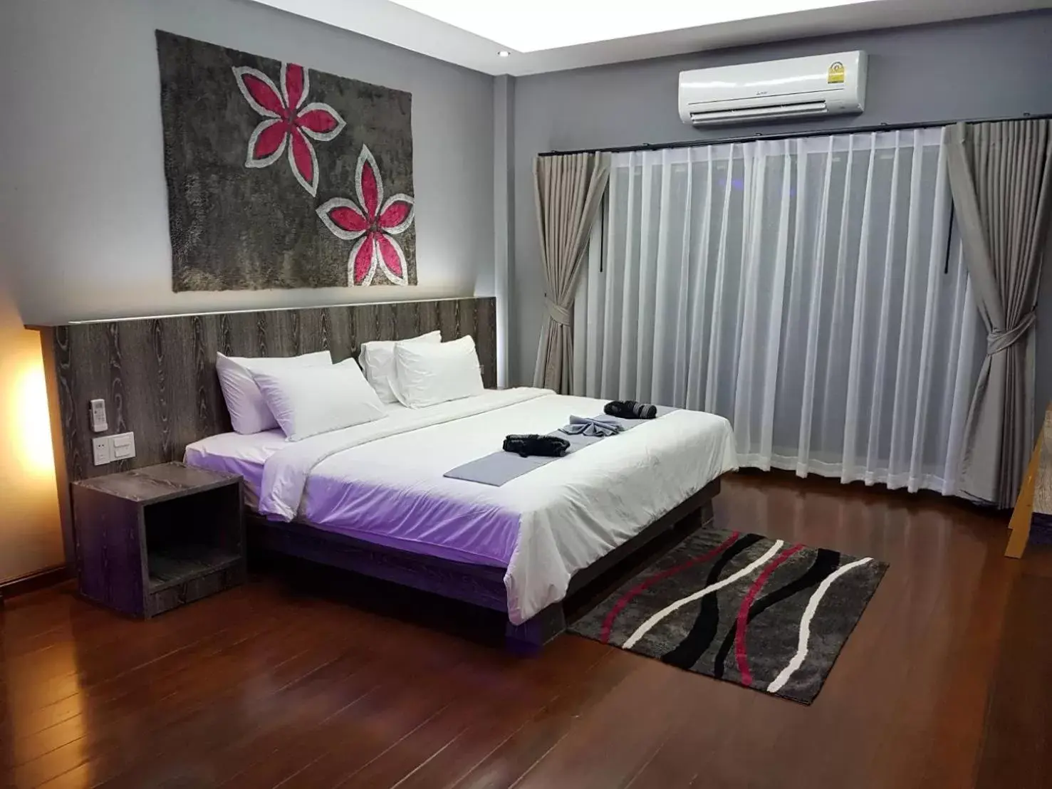 Bed in Banpu Resort Trat