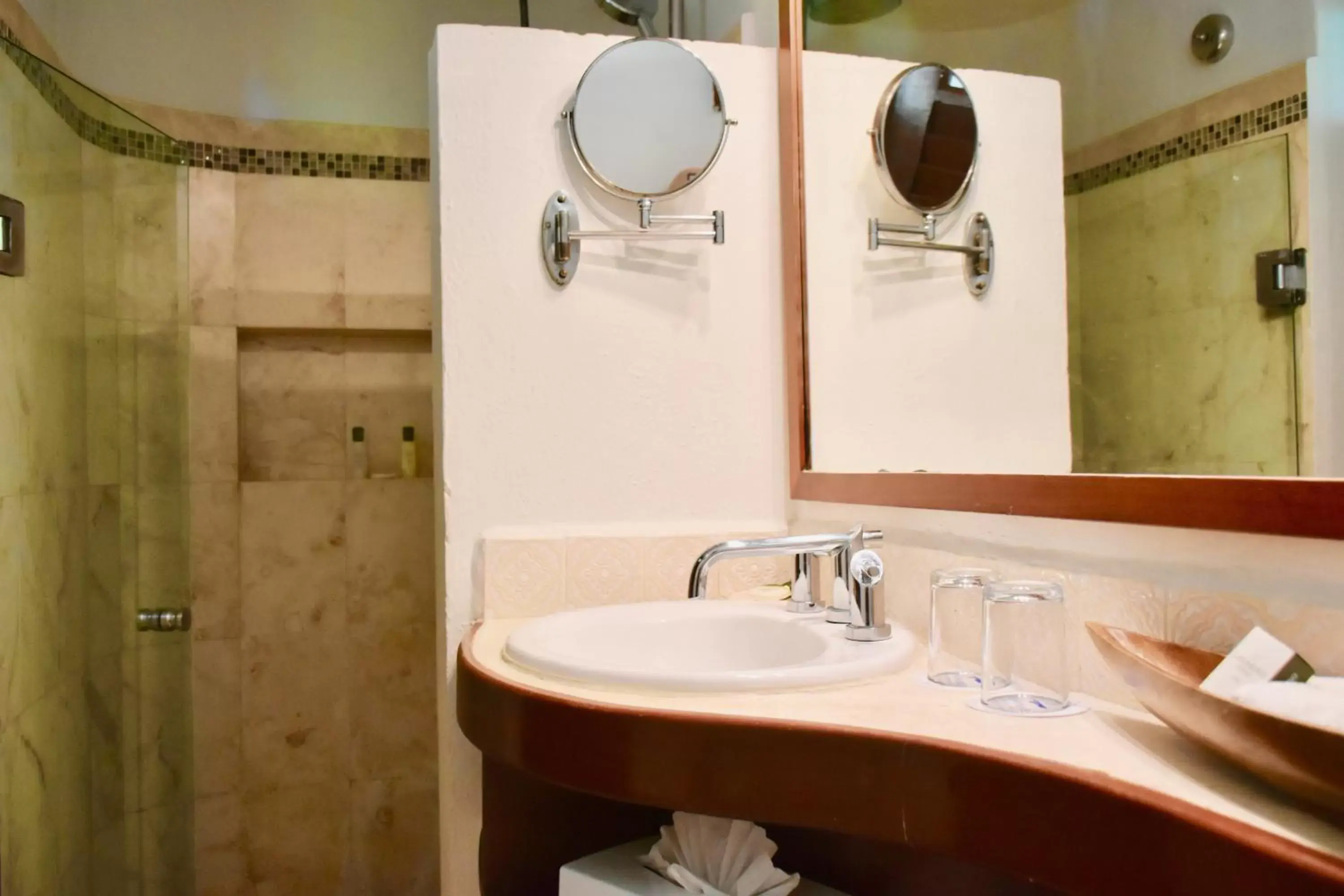 Shower, Bathroom in Playa Palms Beach Hotel