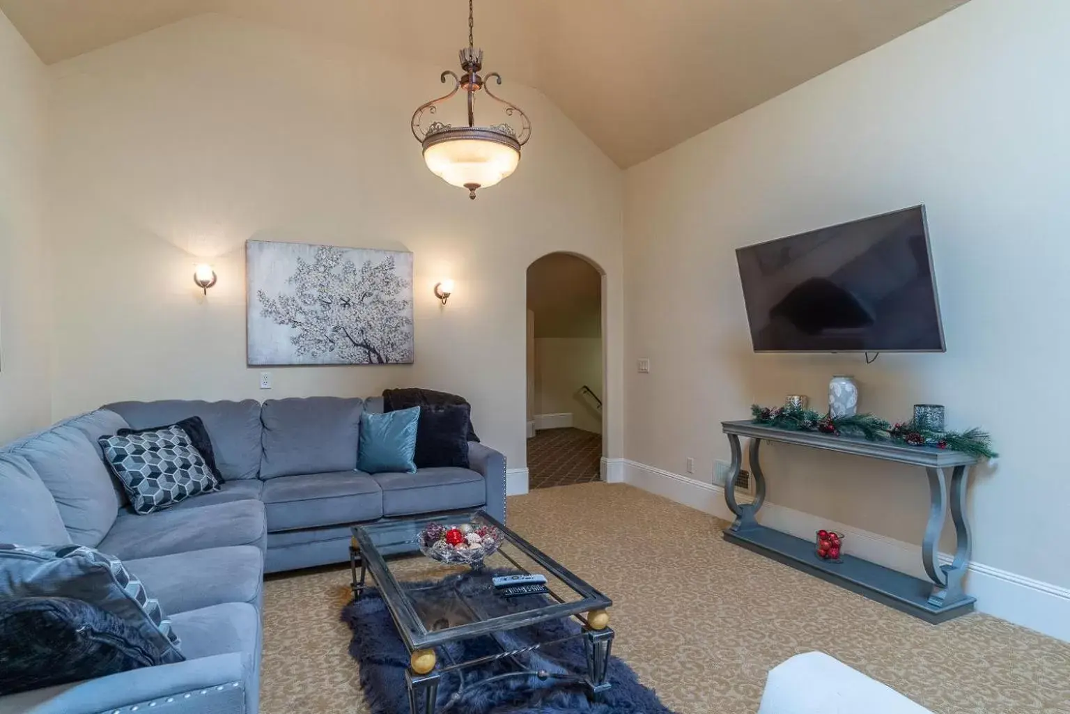 Living room, Seating Area in Chateau Coralini