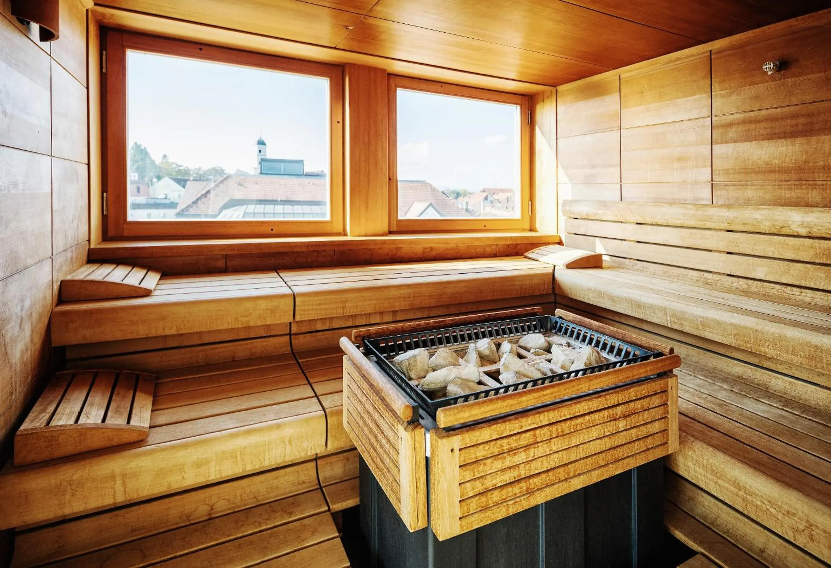 Sauna in Seehotel Litz