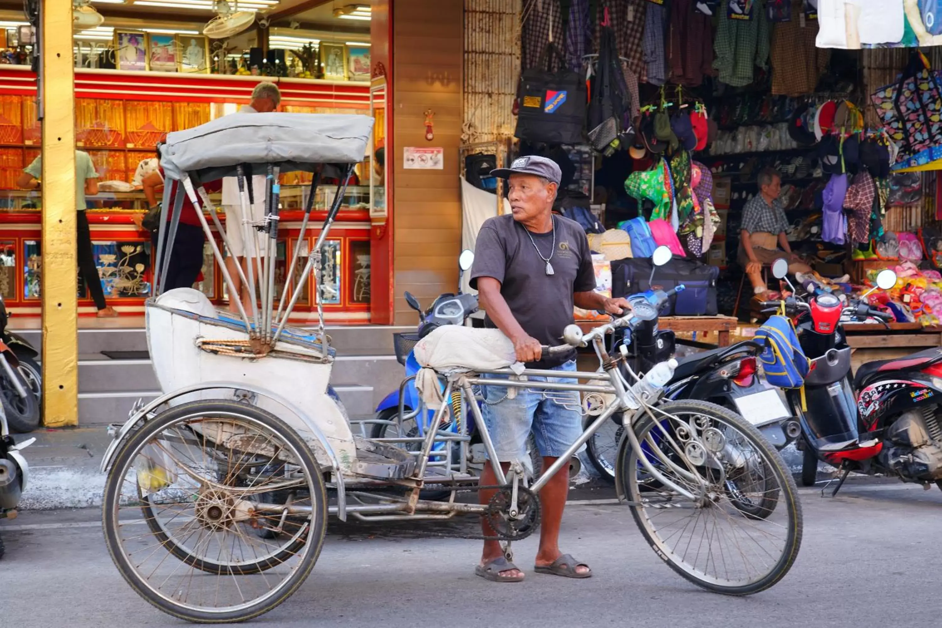 Shopping Area, Biking in Loligo Resort Hua Hin