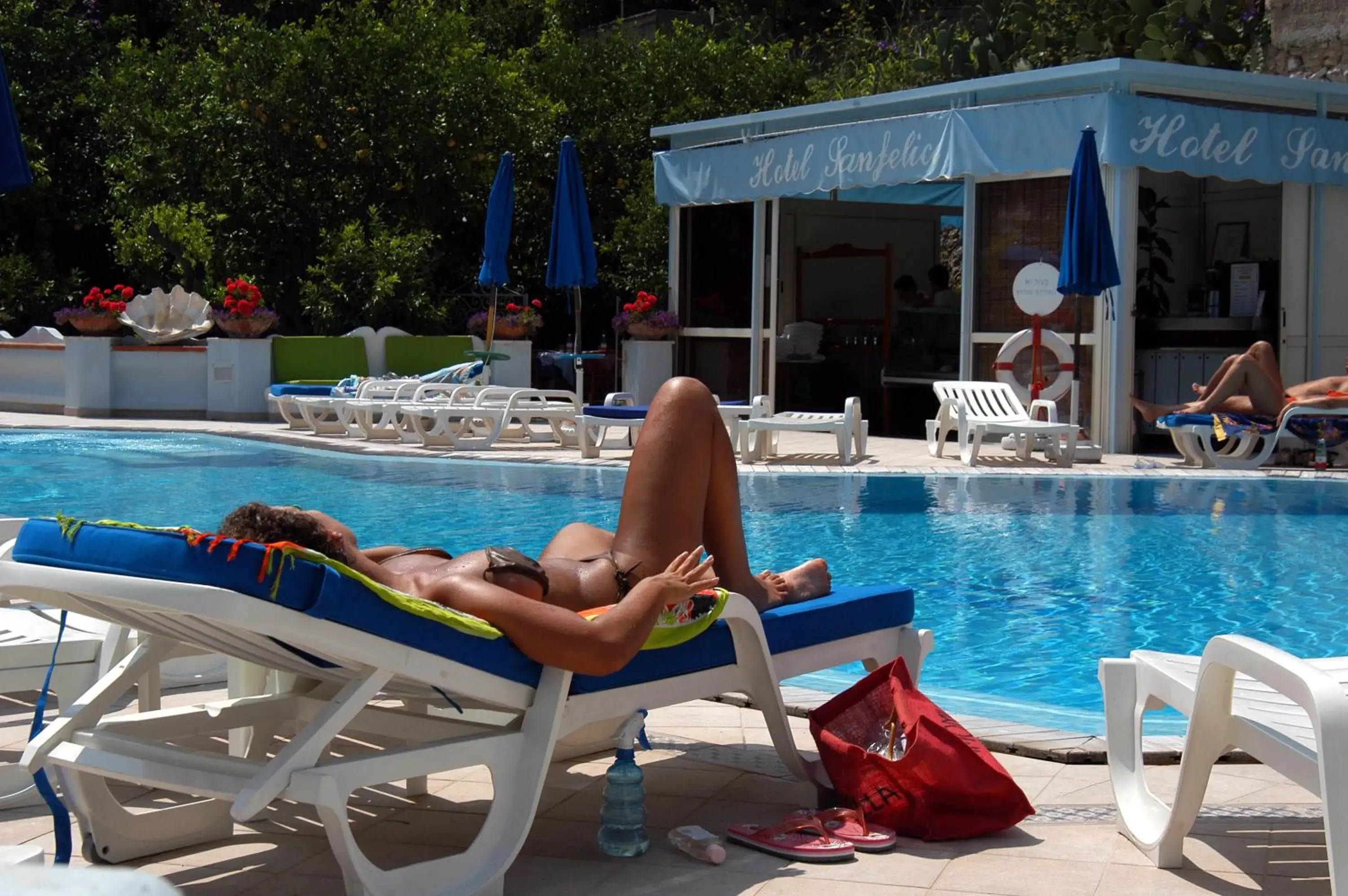 People, Swimming Pool in Hotel San Felice