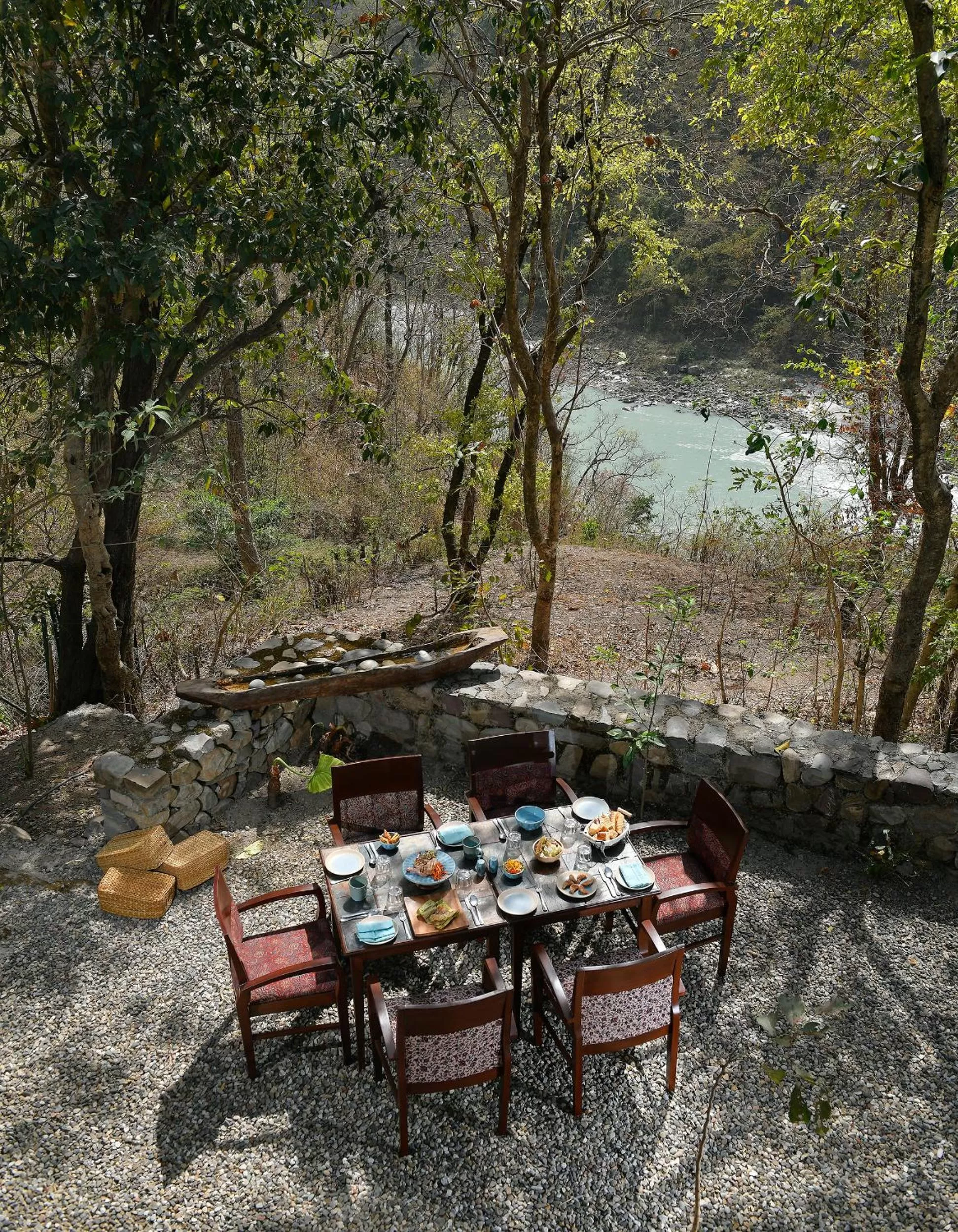 Day in Neemrana's Glasshouse on the Ganges
