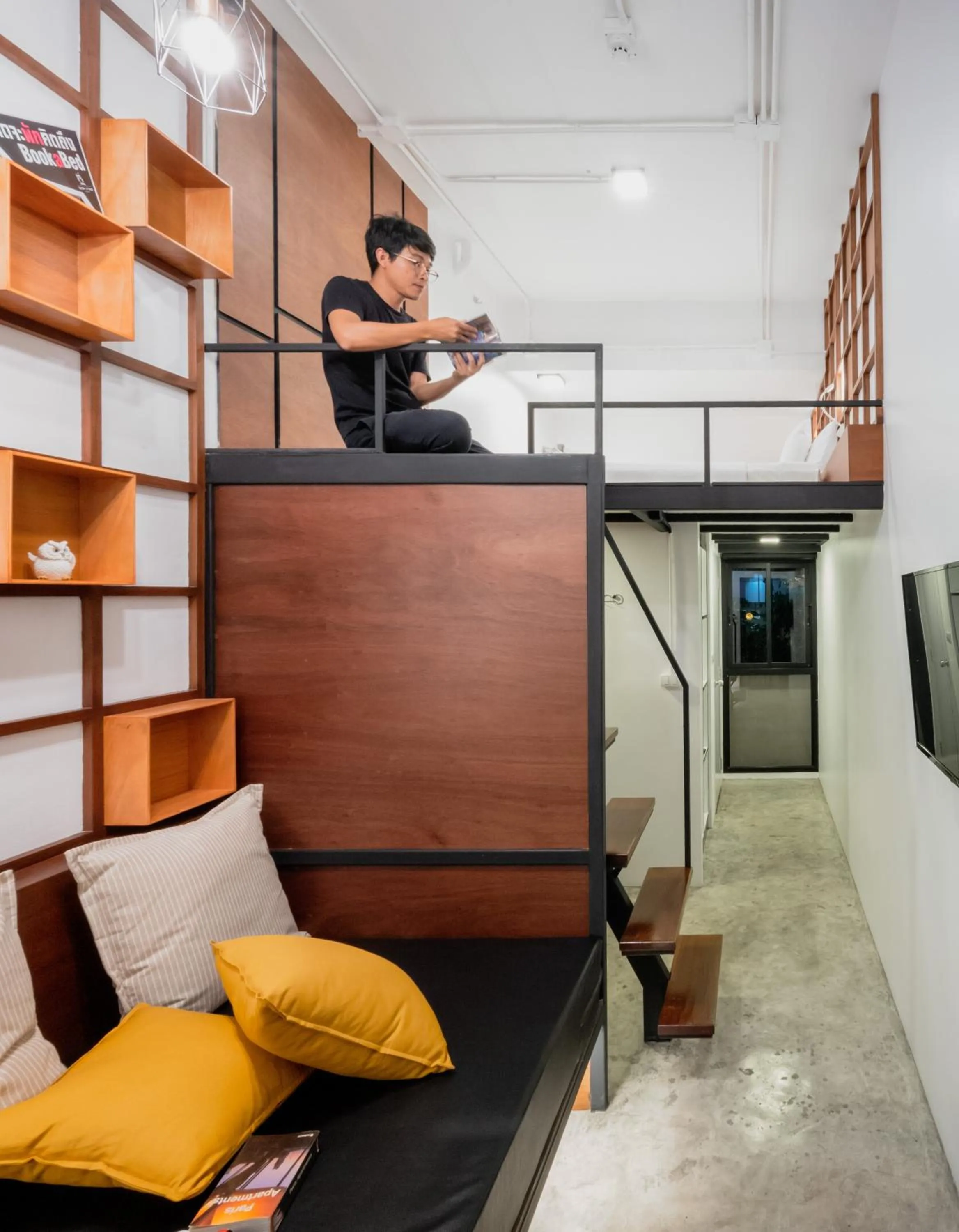 Photo of the whole room in Book a Bed Poshtel - SHA Plus