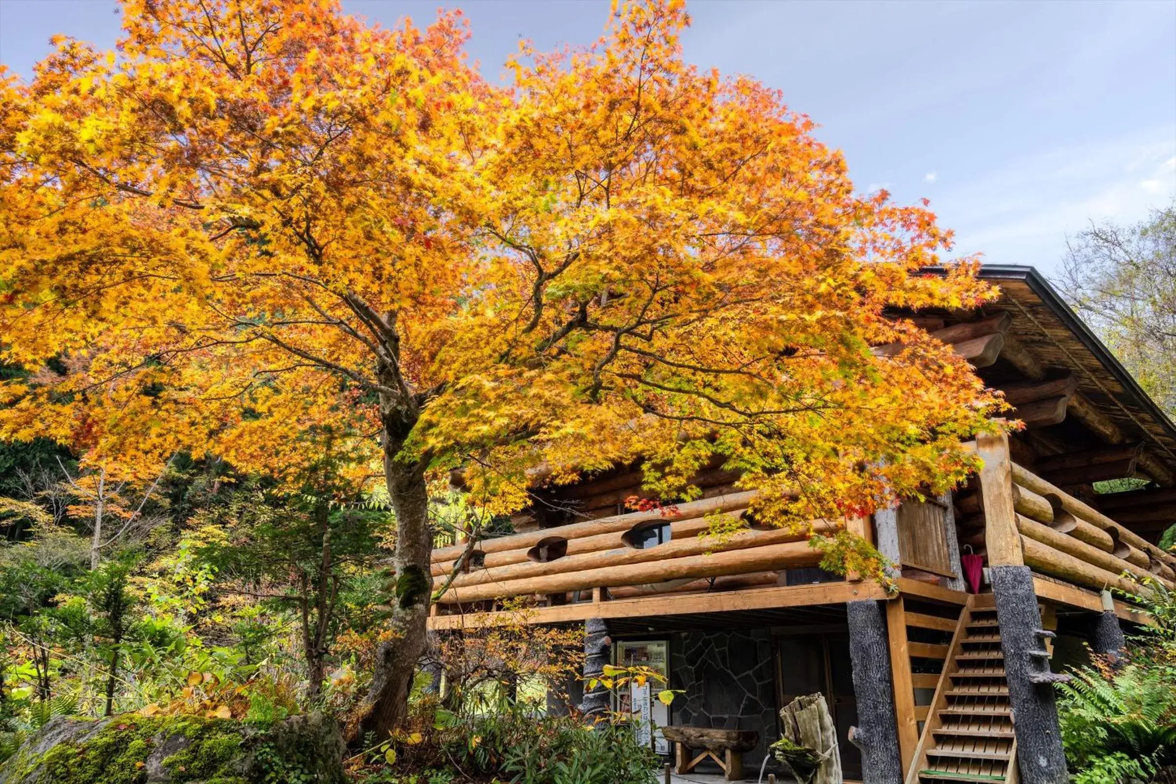 Property building in Hatcho no Yu Hot Spring Ryokan