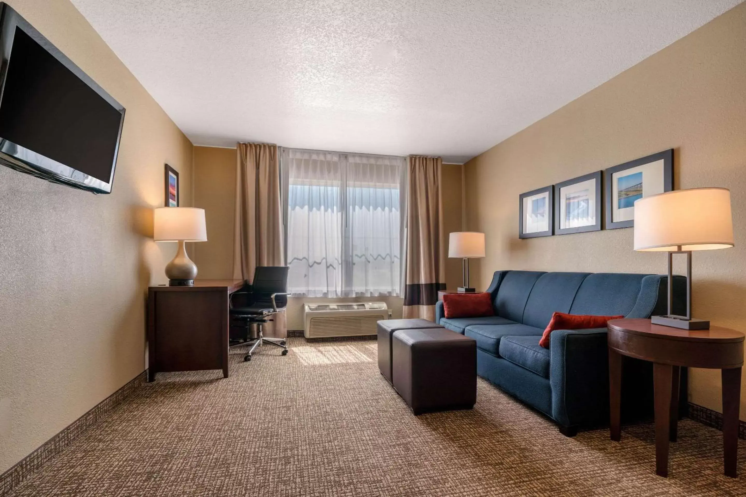Photo of the whole room, Seating Area in Comfort Inn Lathrop Stockton Airport