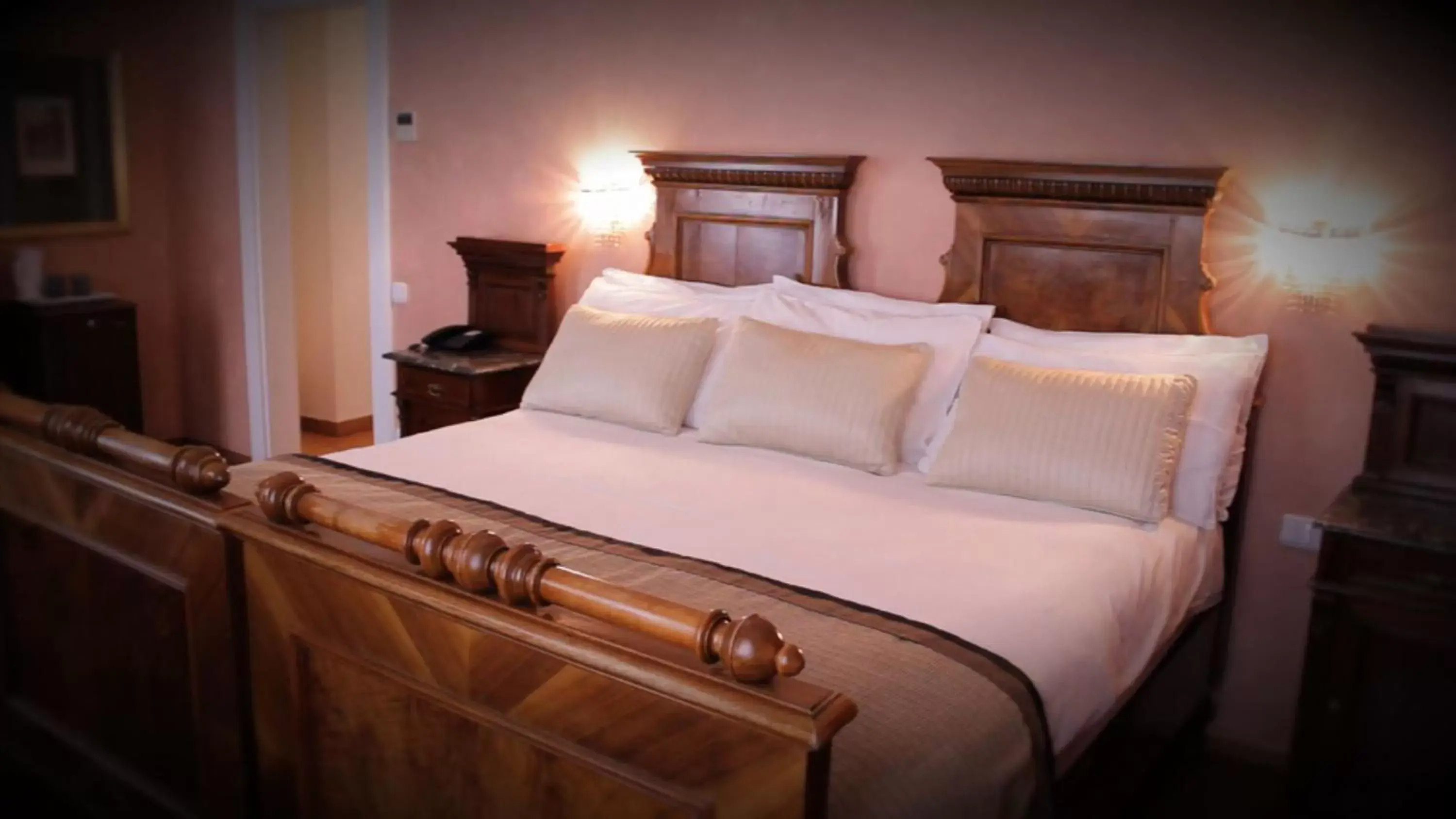 Bed in Hotel Roma Prague