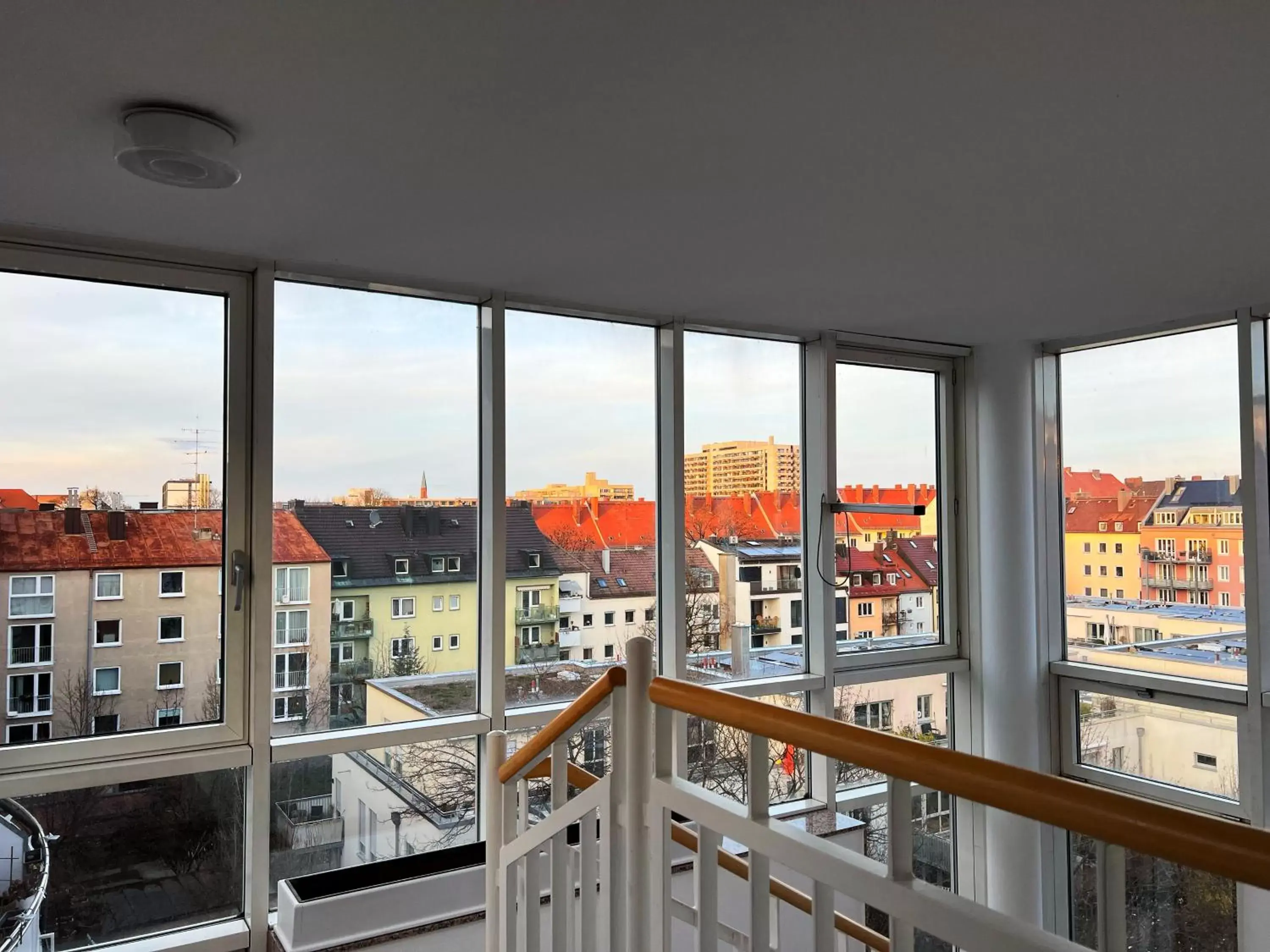 City view in Hotel Prinz