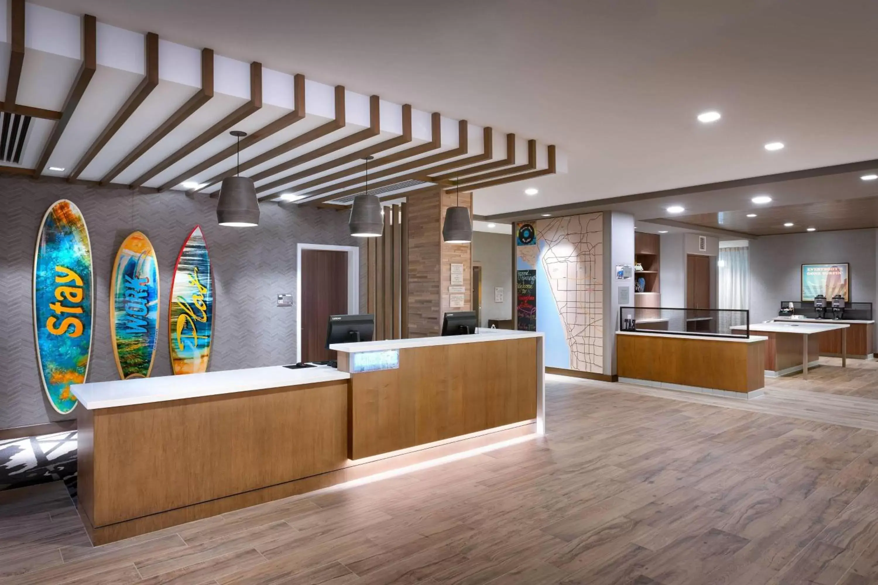 Lobby or reception, Lobby/Reception in TownePlace Suites by Marriott Los Angeles LAX/Hawthorne