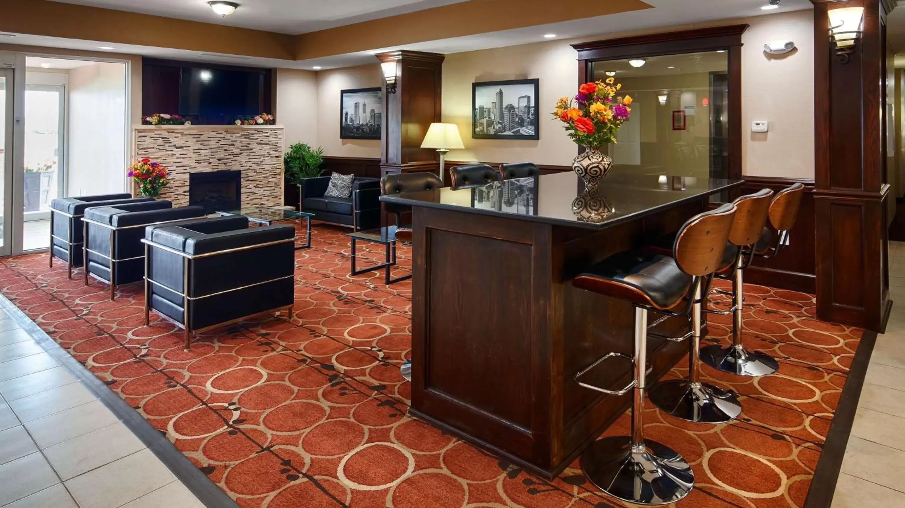 Lobby or reception in Best Western Plus Crawfordsville Hotel