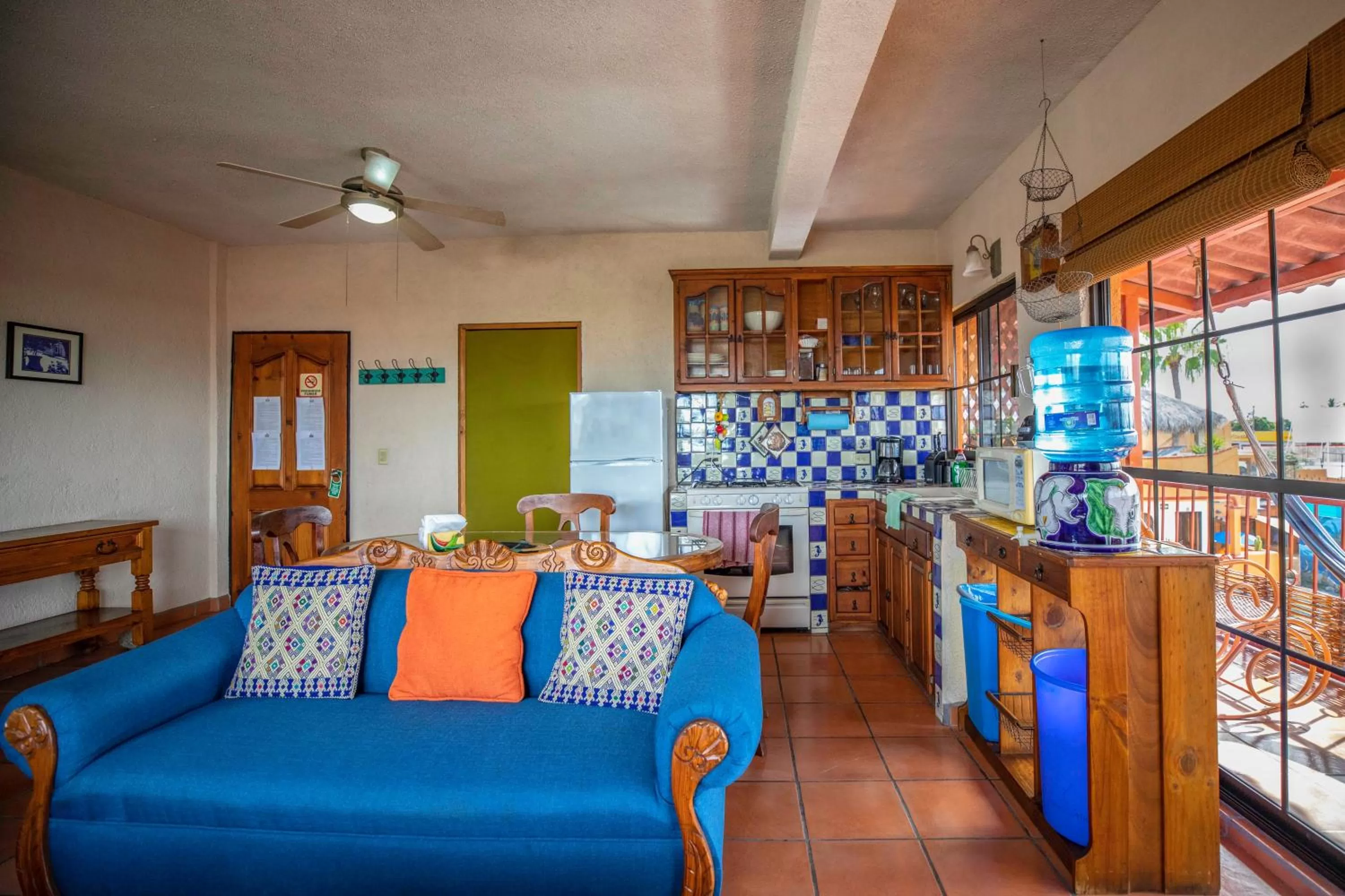 Living room in Hotel Posada Luna Sol
