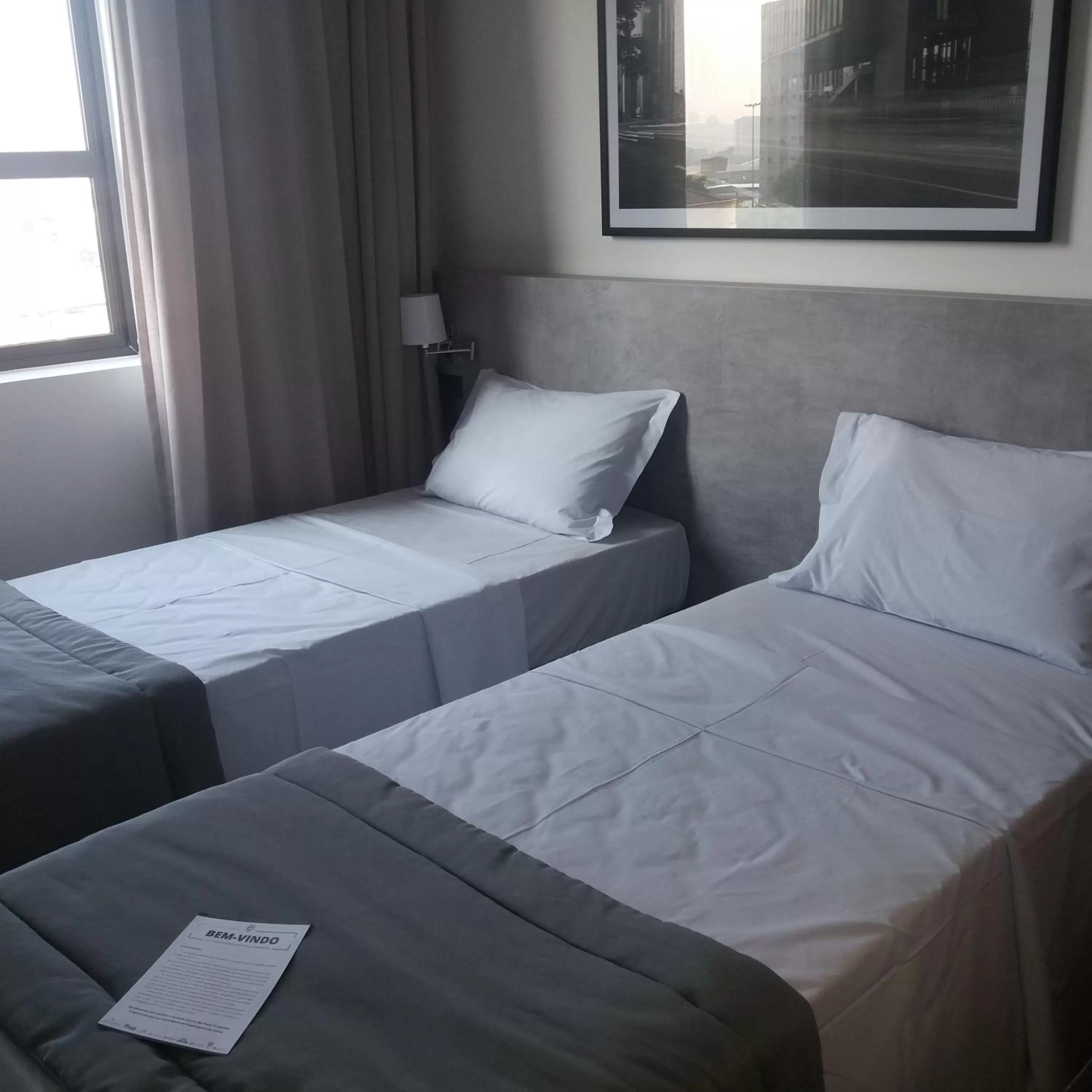 Photo of the whole room, Bed in Ramada Encore Sao Paulo Tiradentes Centro