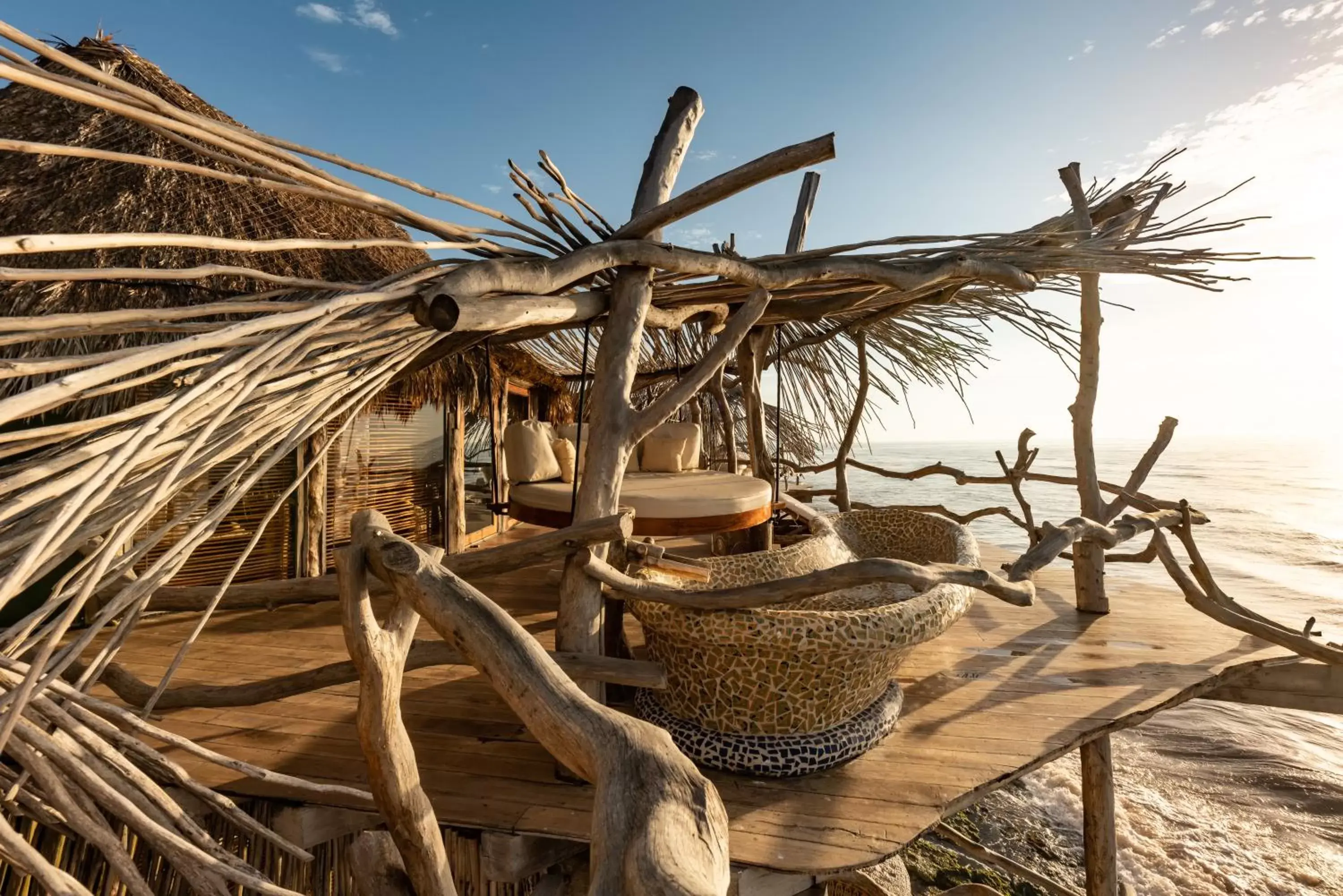 Balcony/Terrace in Azulik