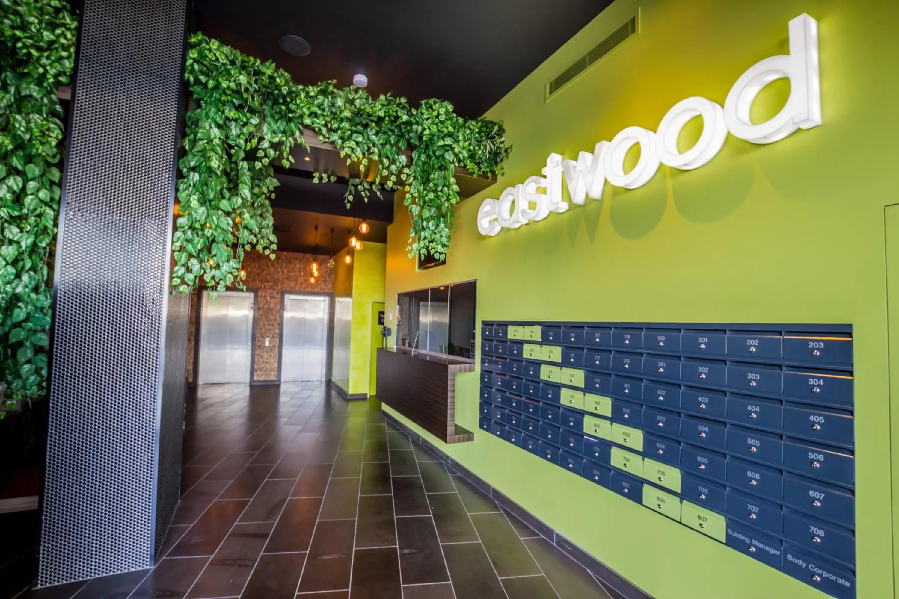 Lobby or reception in Eastwood Apartments Lobby or reception in Eastwood Apartments