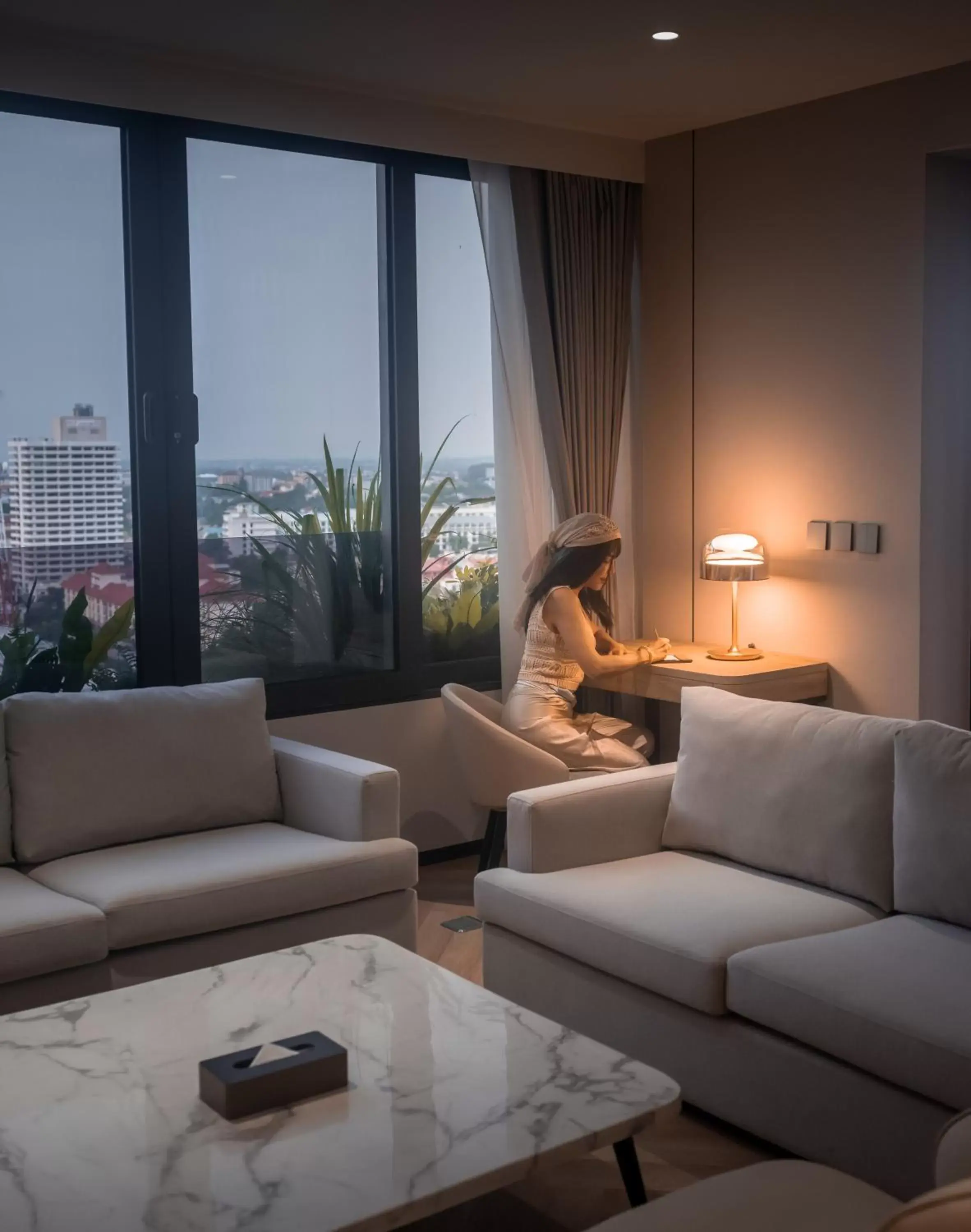 Living room, Seating Area in Arbour Hotel and Residence