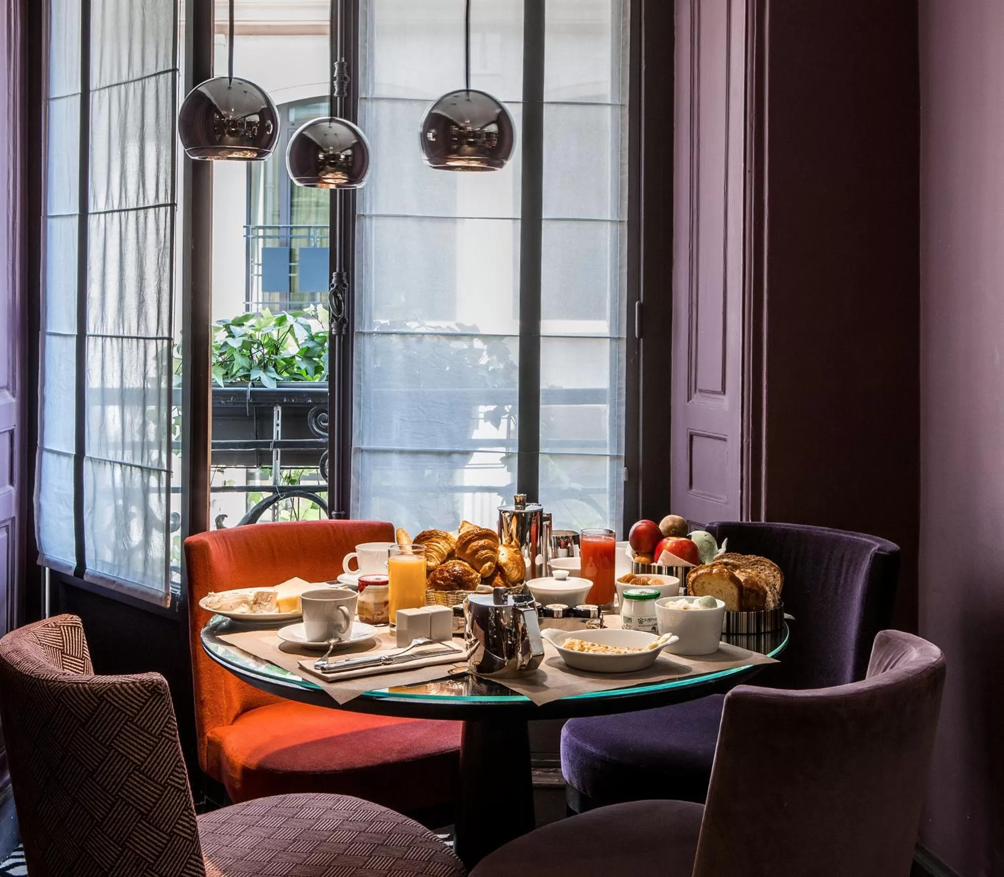 Breakfast in Hôtel Mansart - Esprit de France