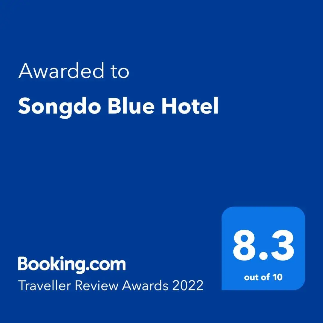 Certificate/Award, Logo/Certificate/Sign/Award in Songdo Blue Hotel