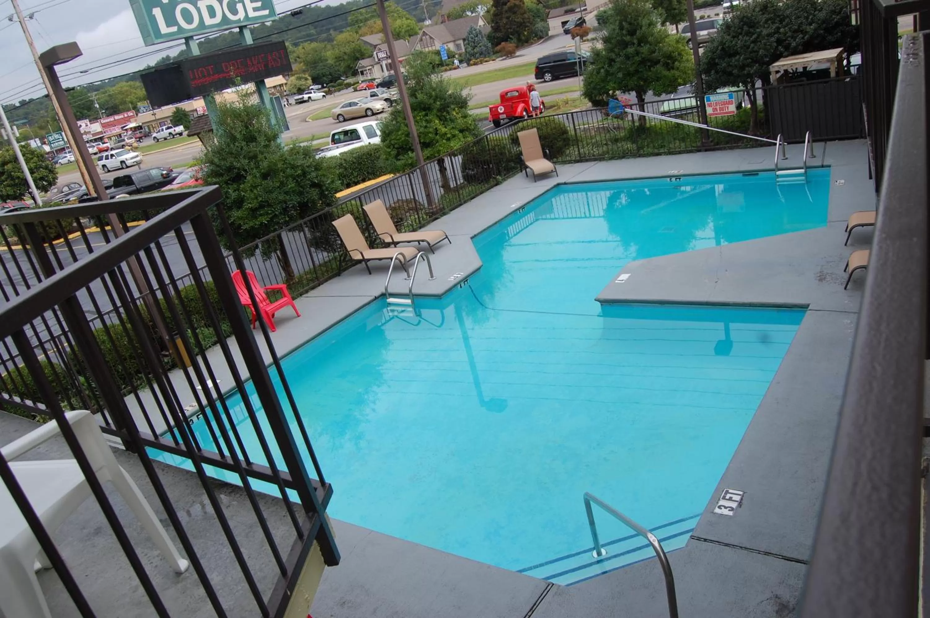 Swimming pool in Vacation Lodge