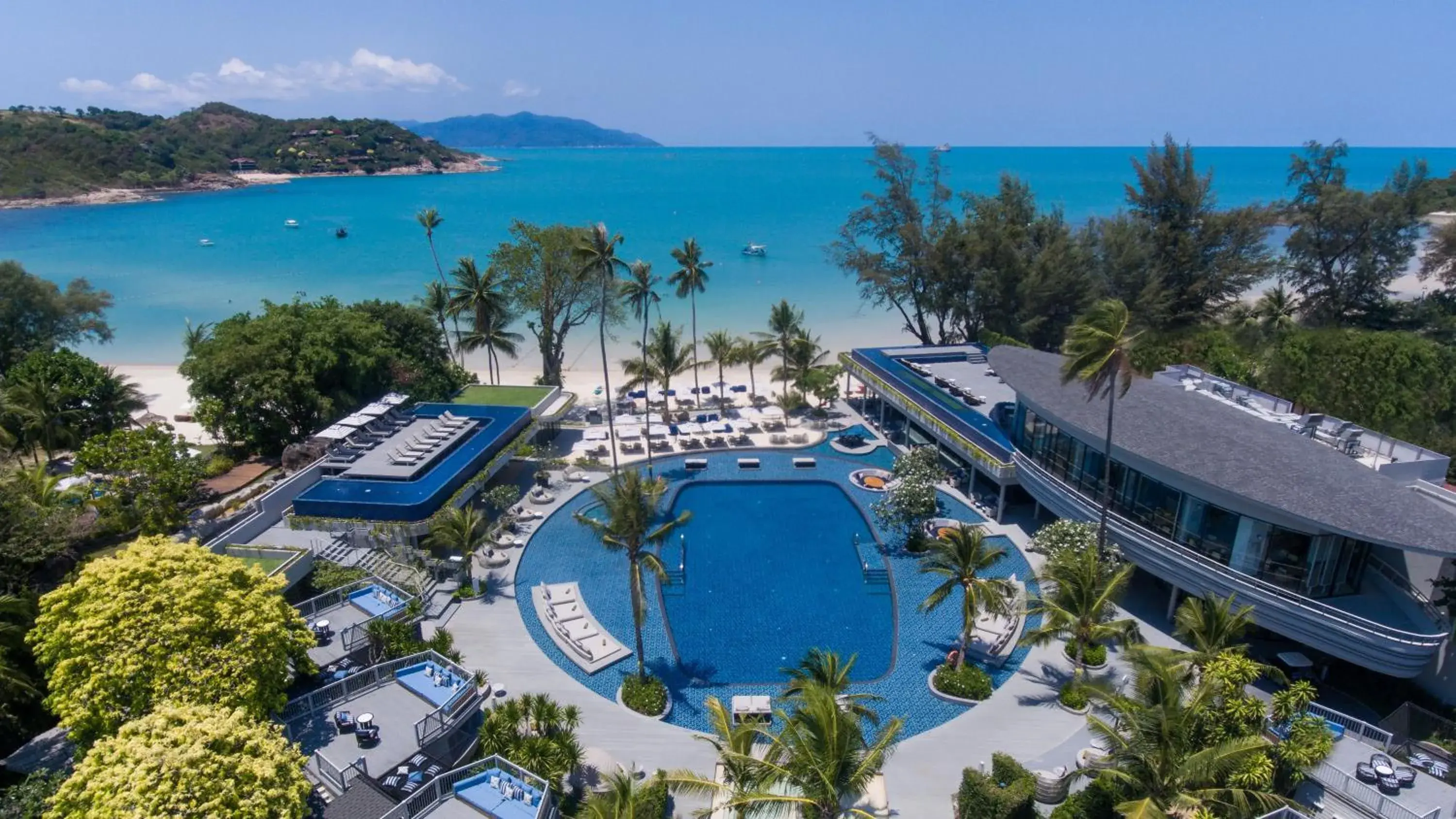 Bird's eye view in Melia Koh Samui Bird's eye view in Melia Koh Samui