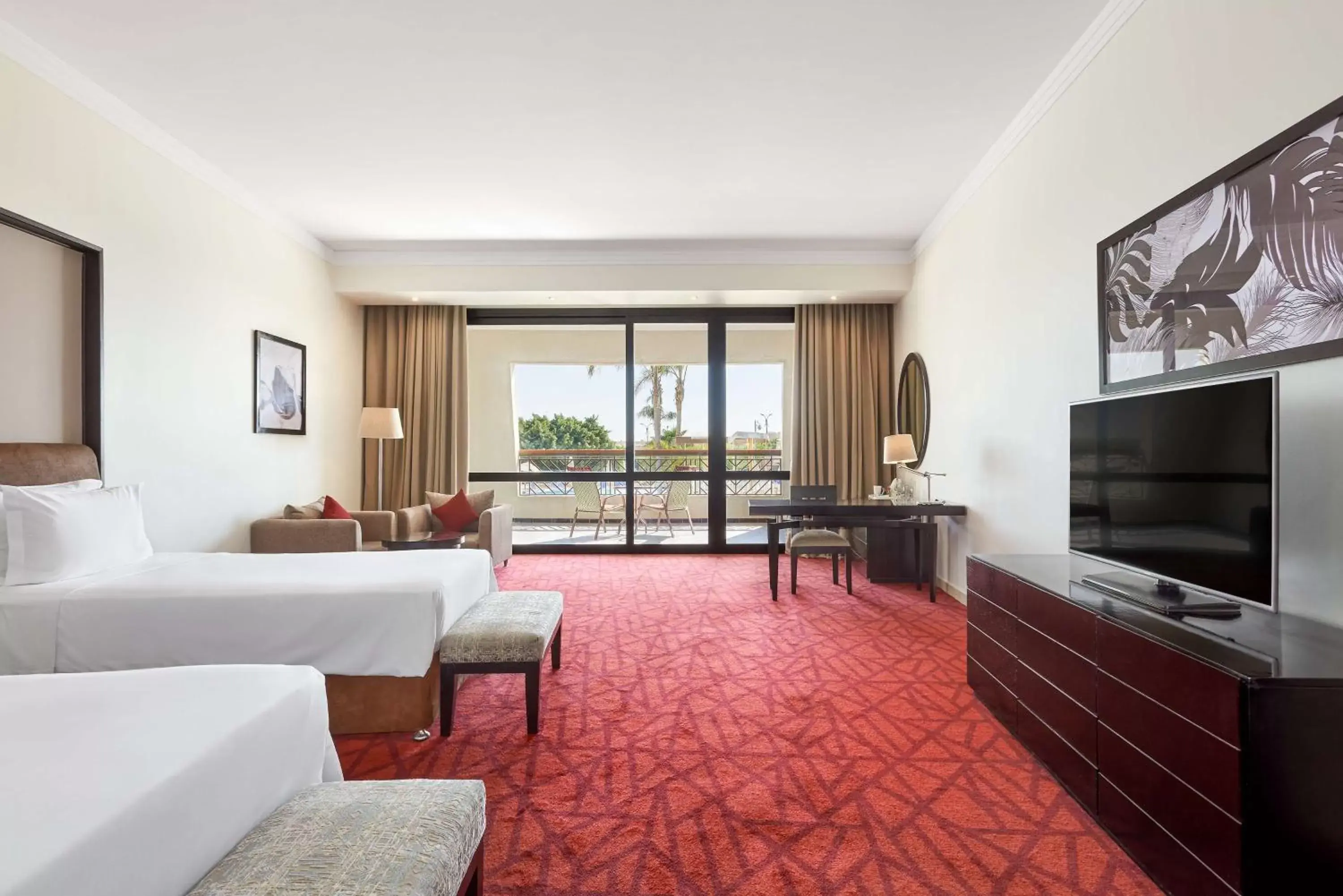 Bedroom, Seating Area in Radisson Blu Hotel Alexandria