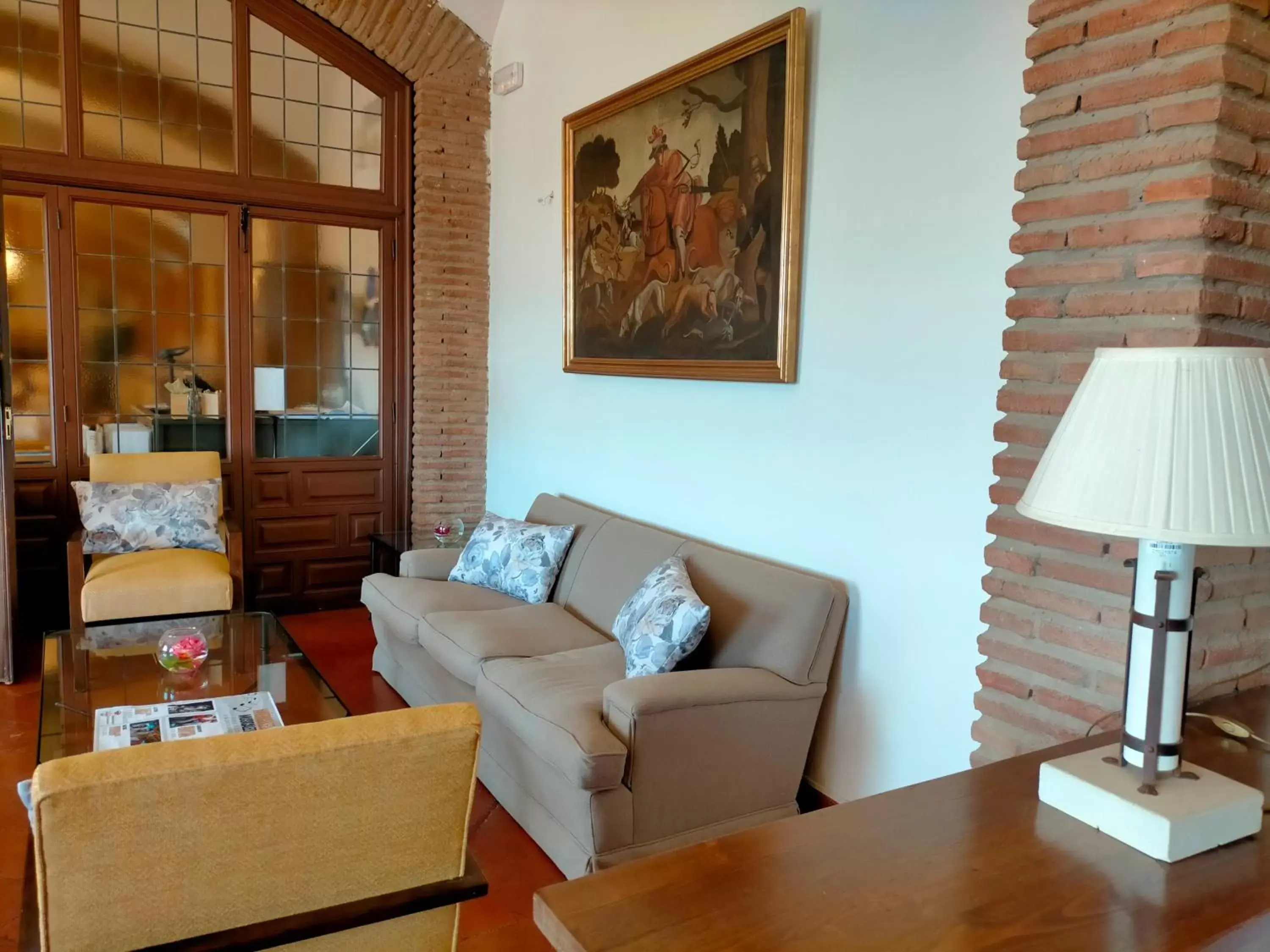 Living room, Seating Area in Parador de Benavente