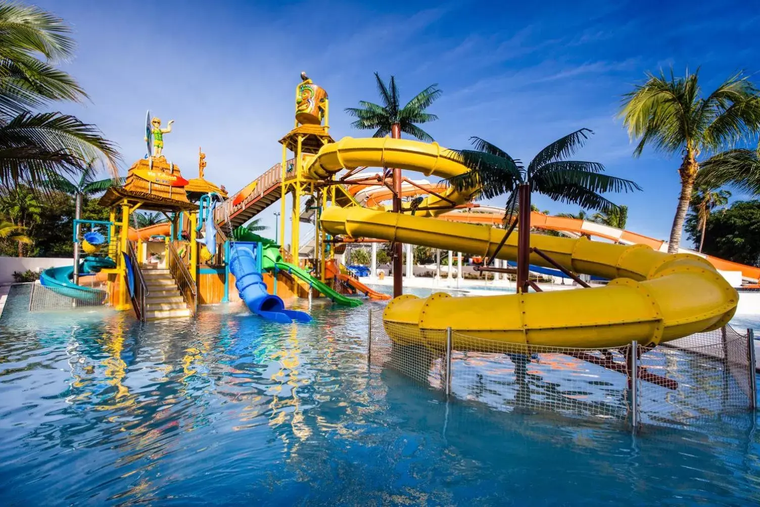 Aqua park, Water Park in Hard Rock Hotel Riviera Maya - Hacienda All Inclusive